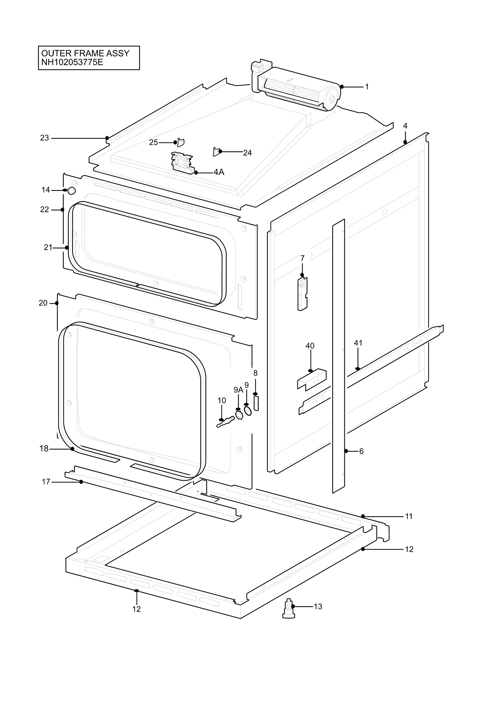 H10 Outer Frame