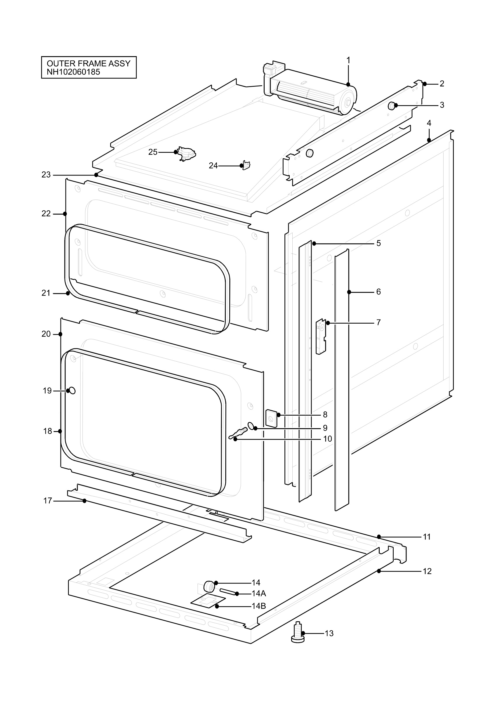 H10 Outer Frame