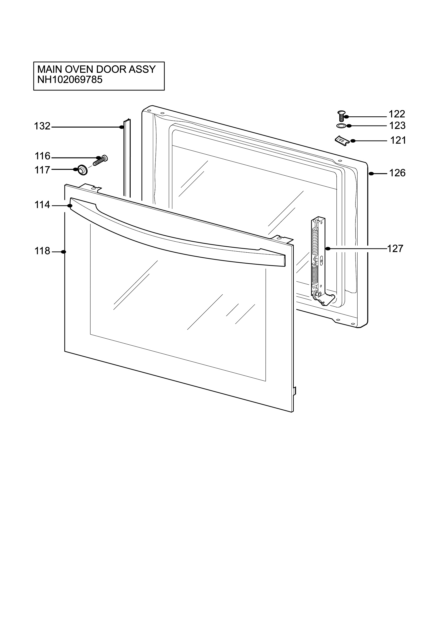 H10 Main Oven Door (large)