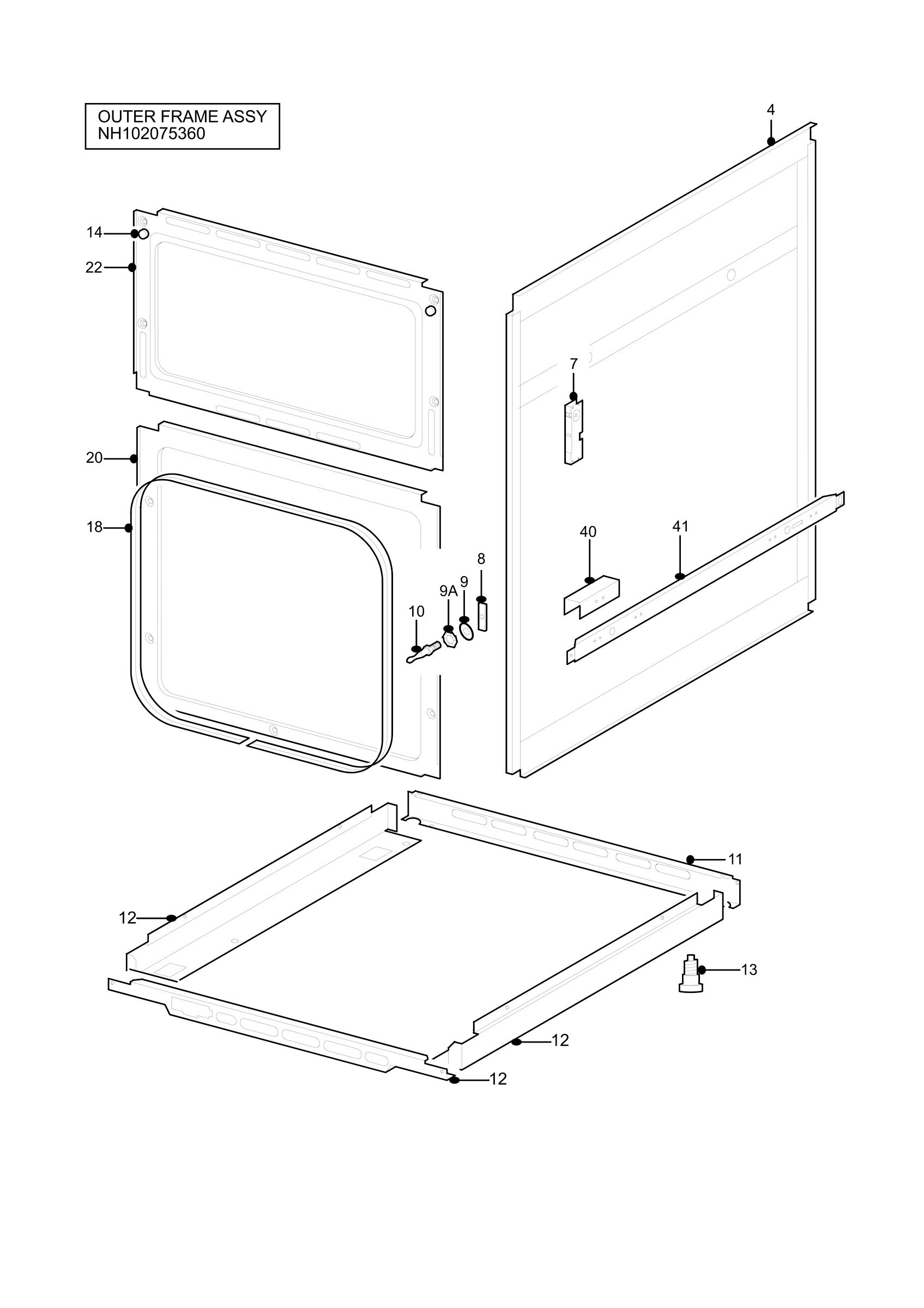 H10 Outer Frame