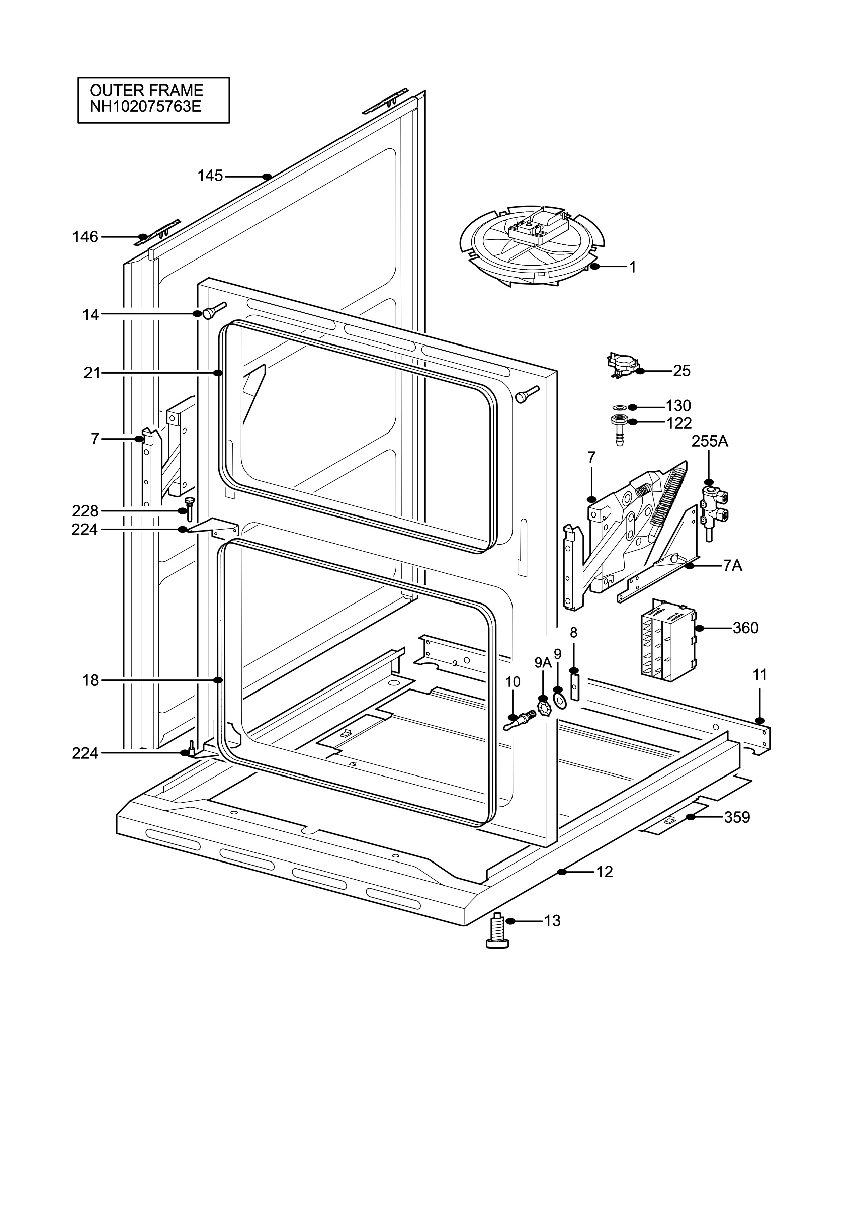 H10 Outer Frame