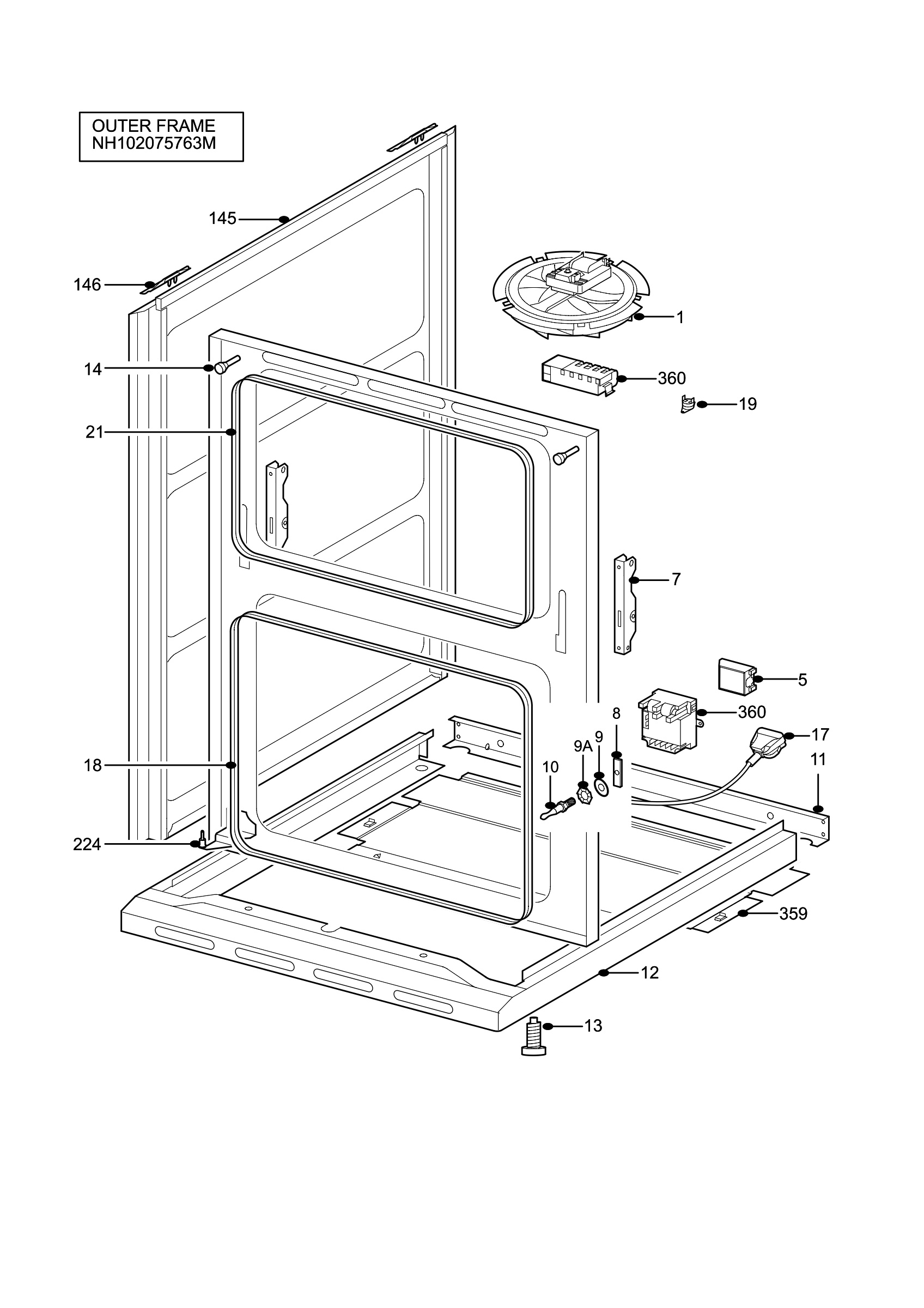 H10 Outer Frame