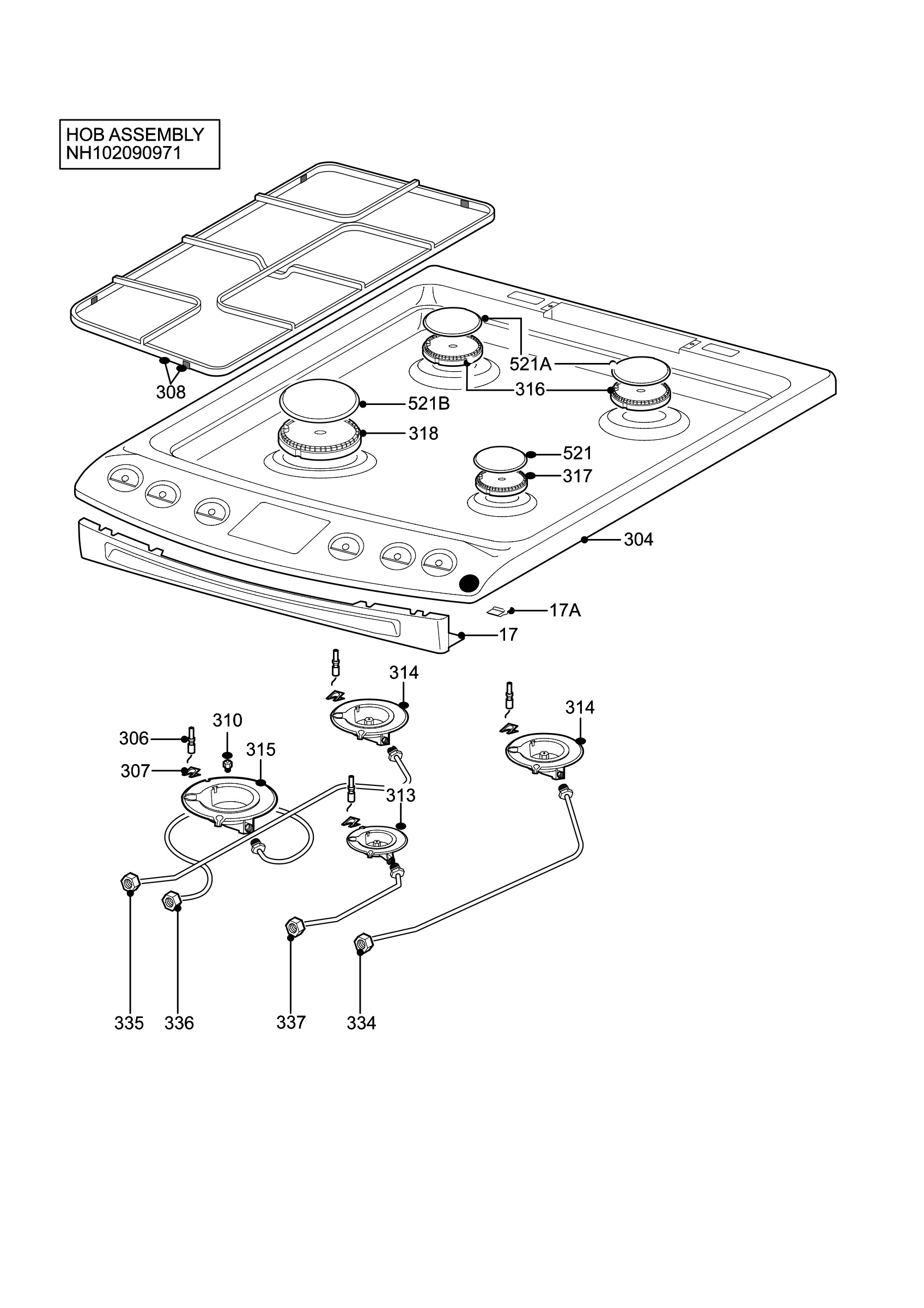 H10 Hob