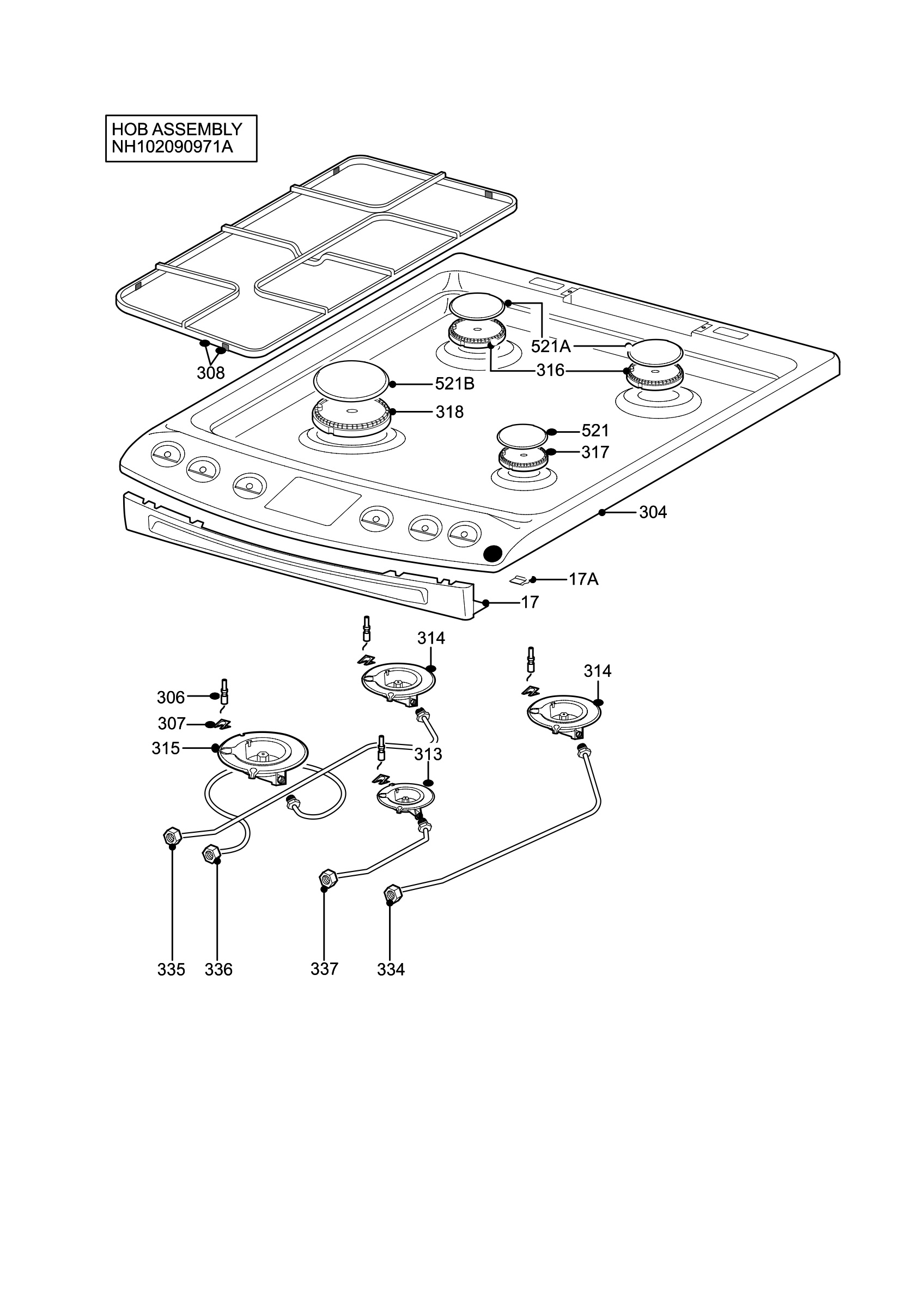 H10 Hob