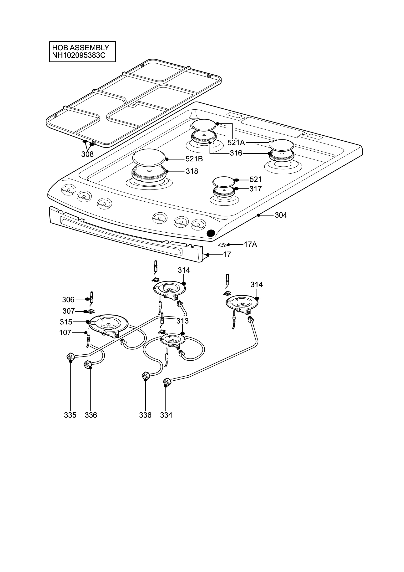 H10 Hob