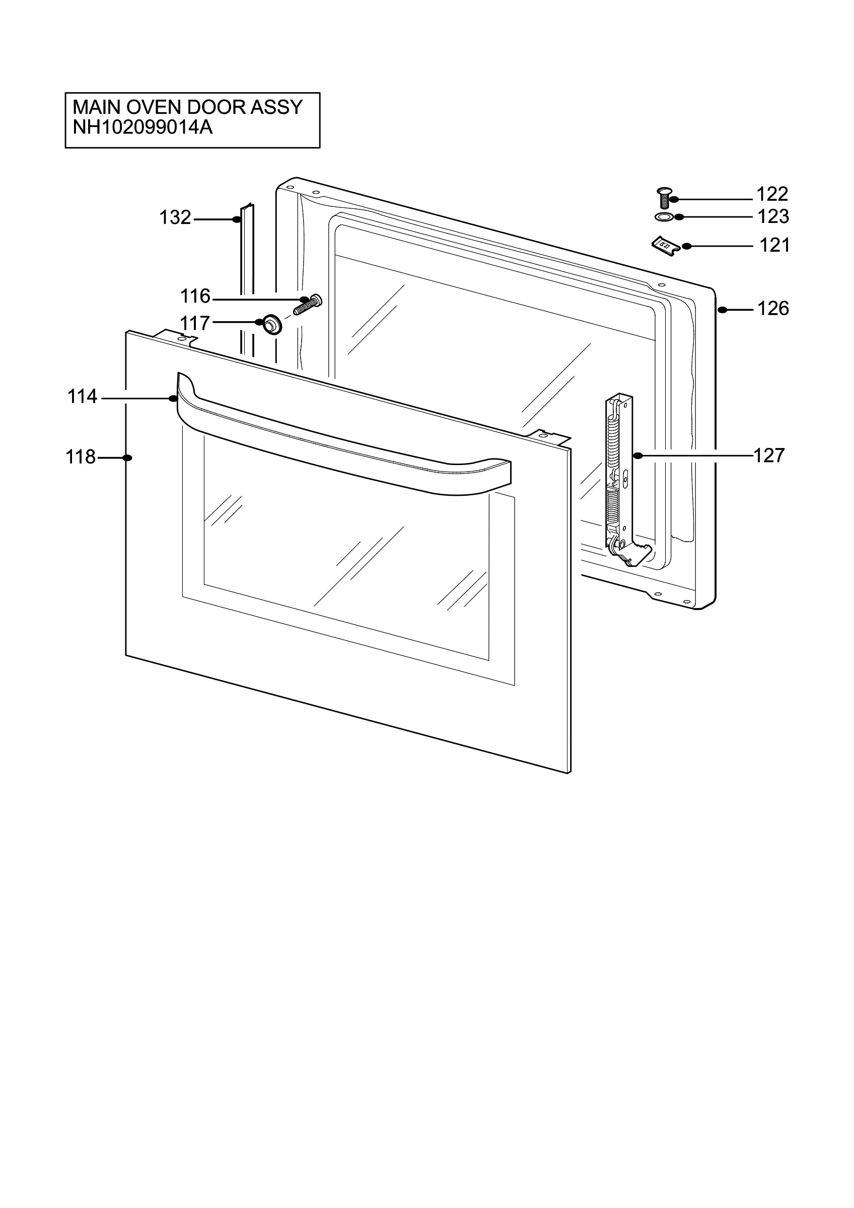 H10 Main Oven Door (large)