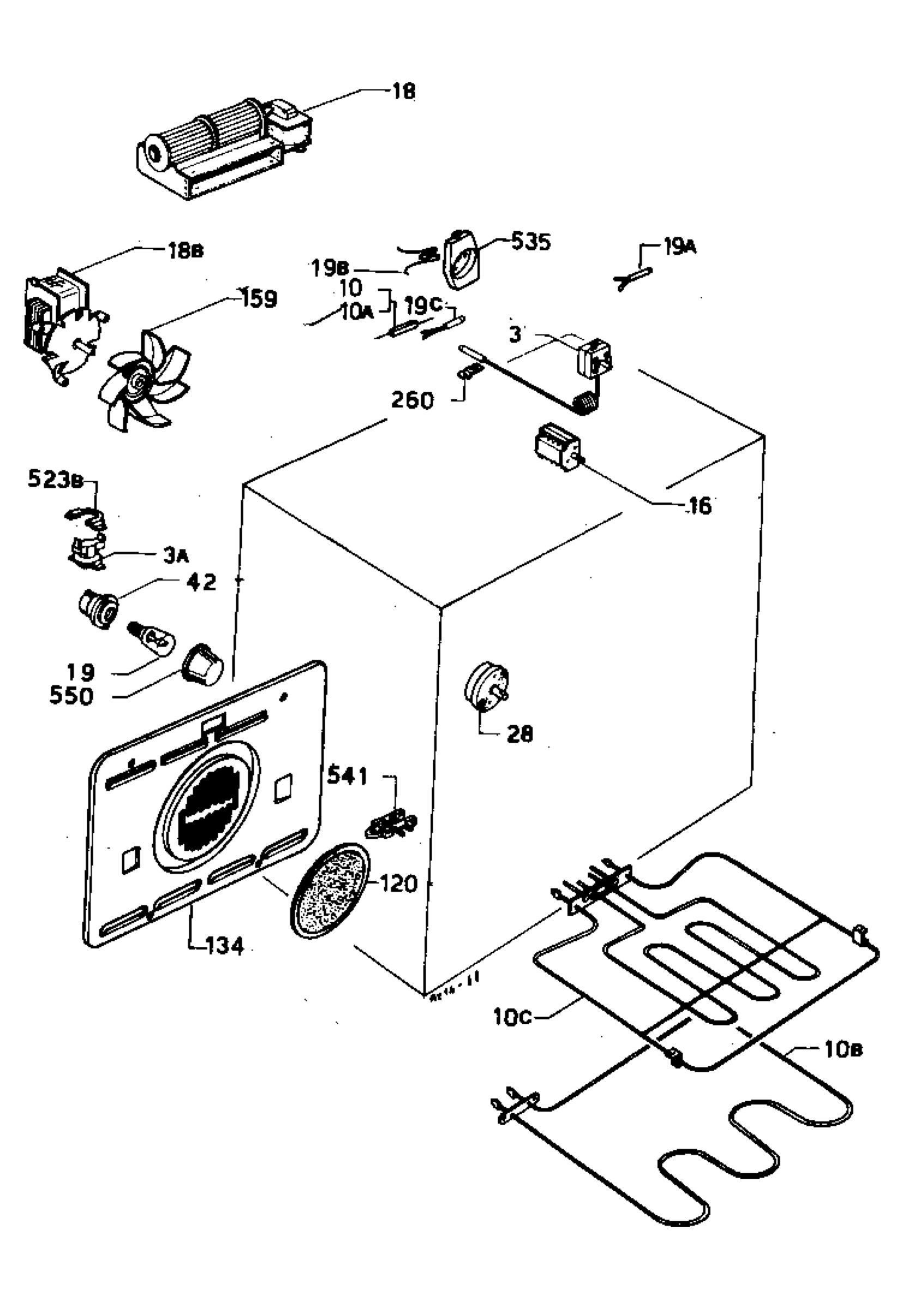 Oven equipment