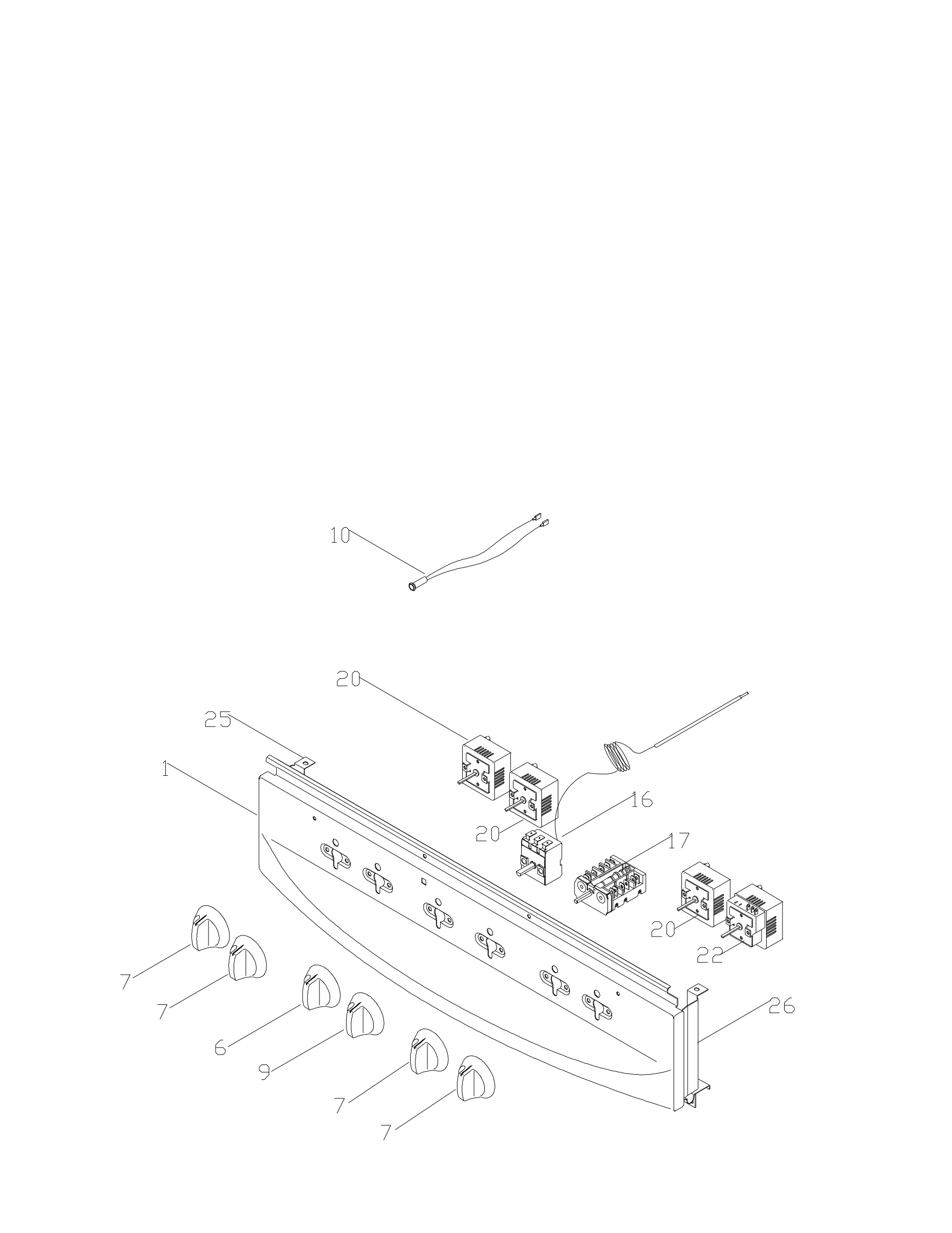 Command panel 037