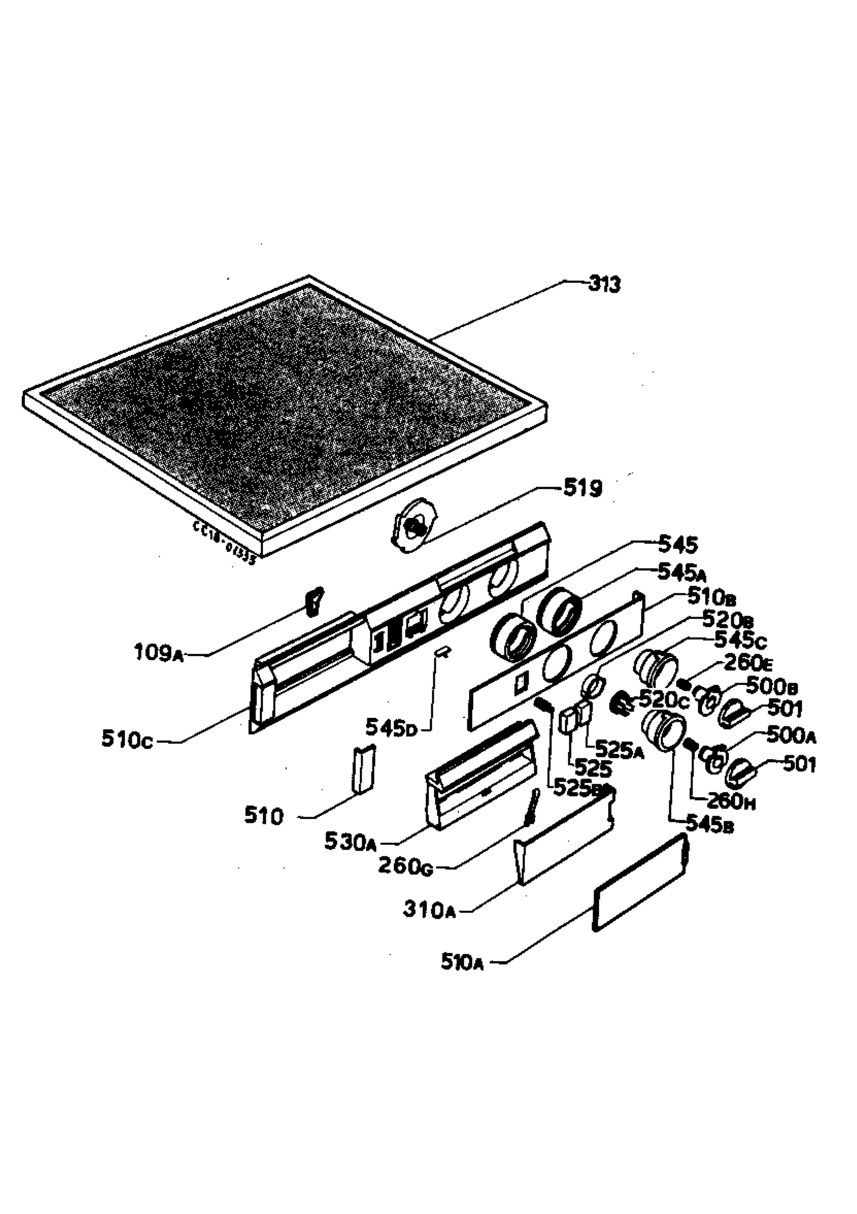 Control panel and lid