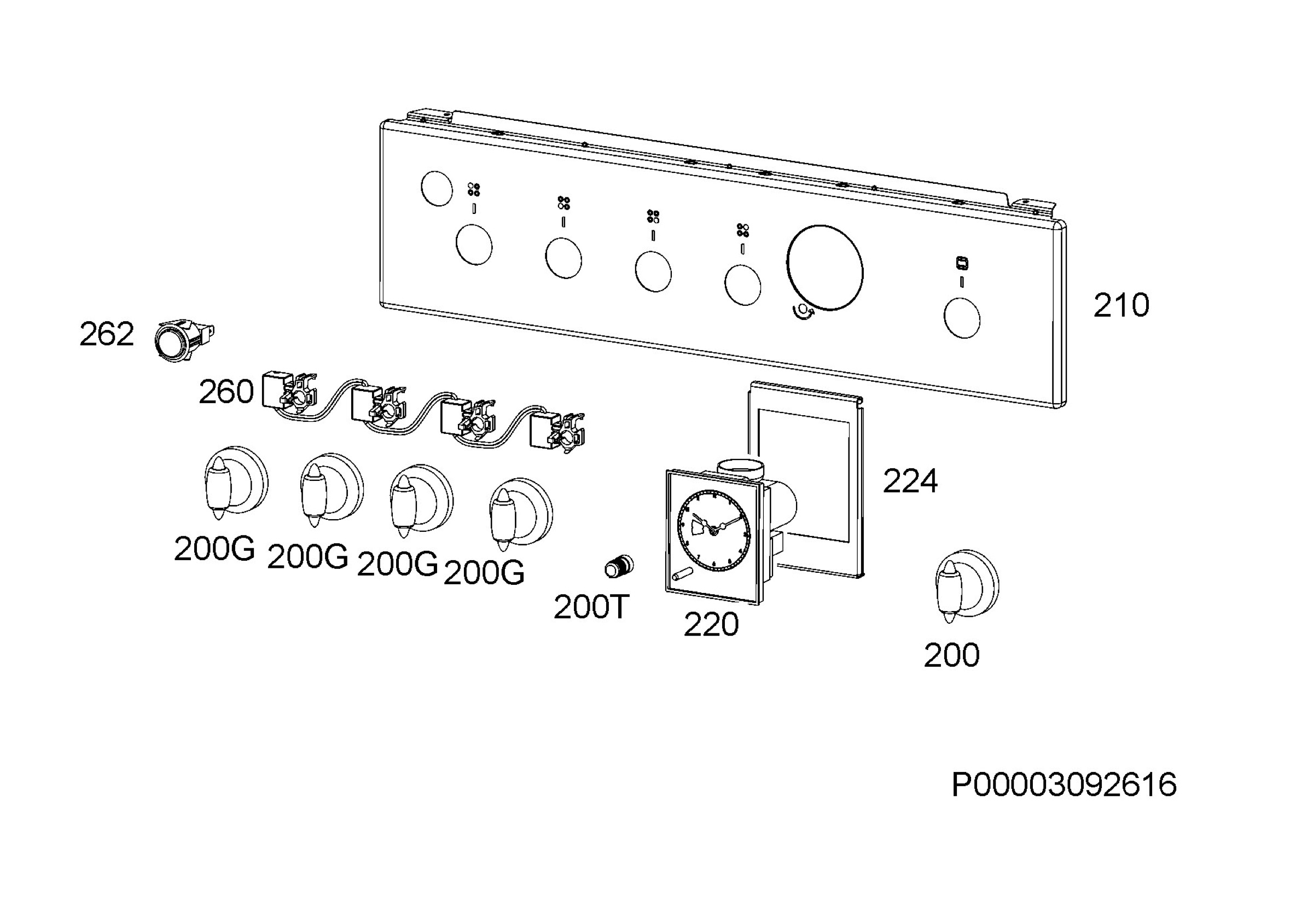 Command panel 037