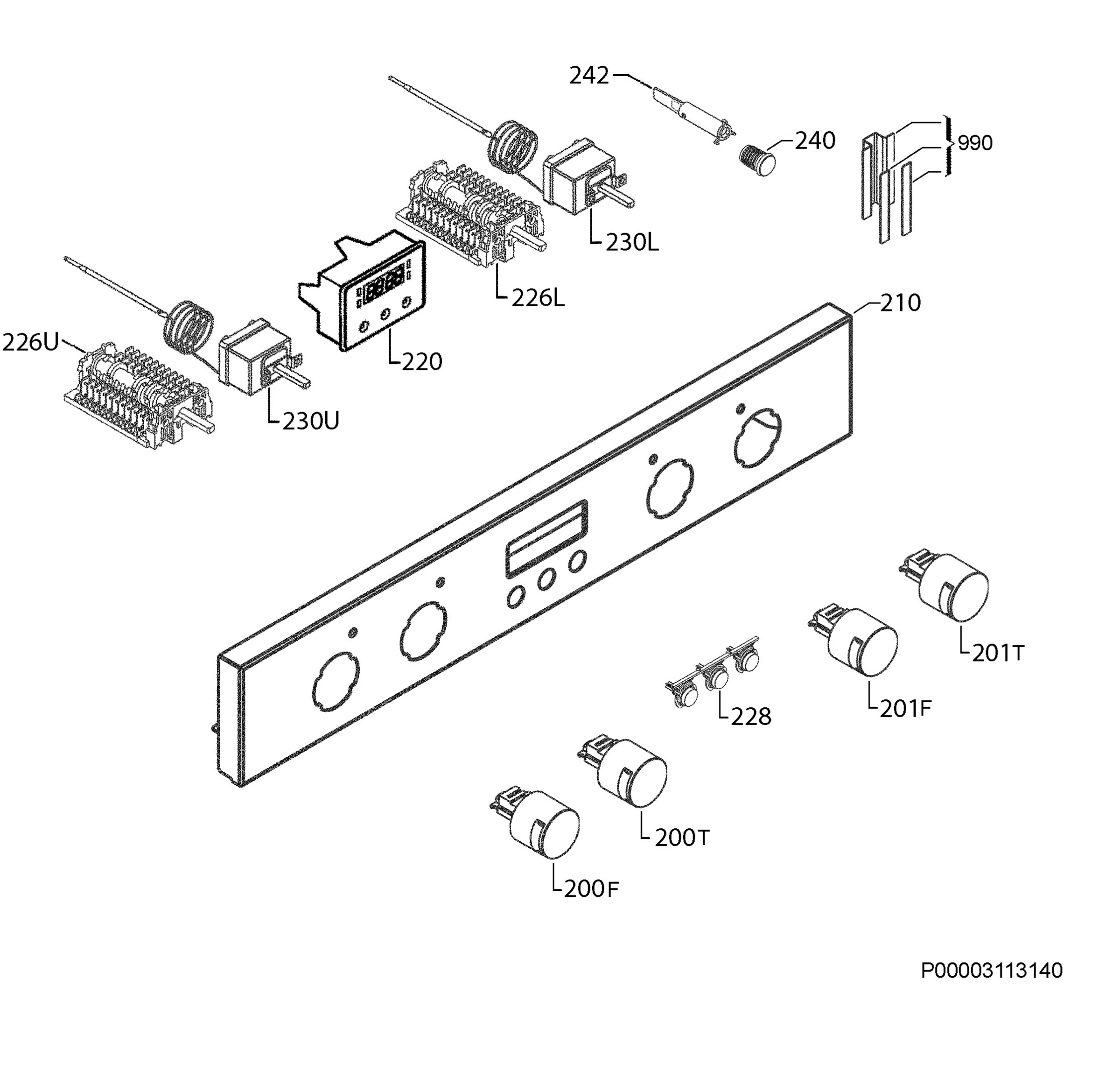 Command panel 037