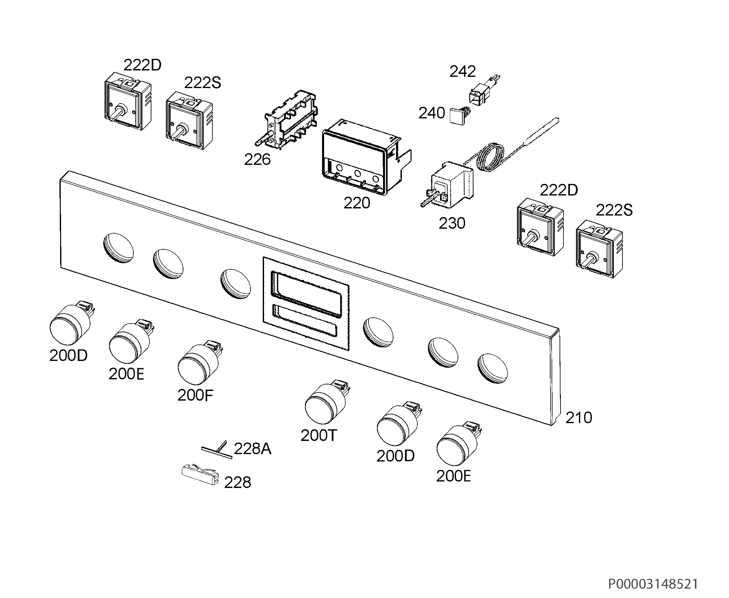Command panel 037
