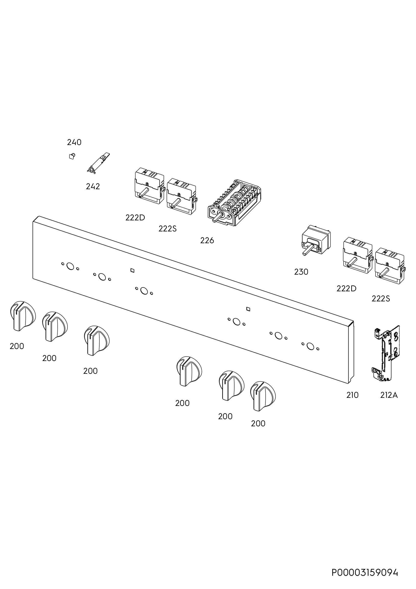 Command panel 037