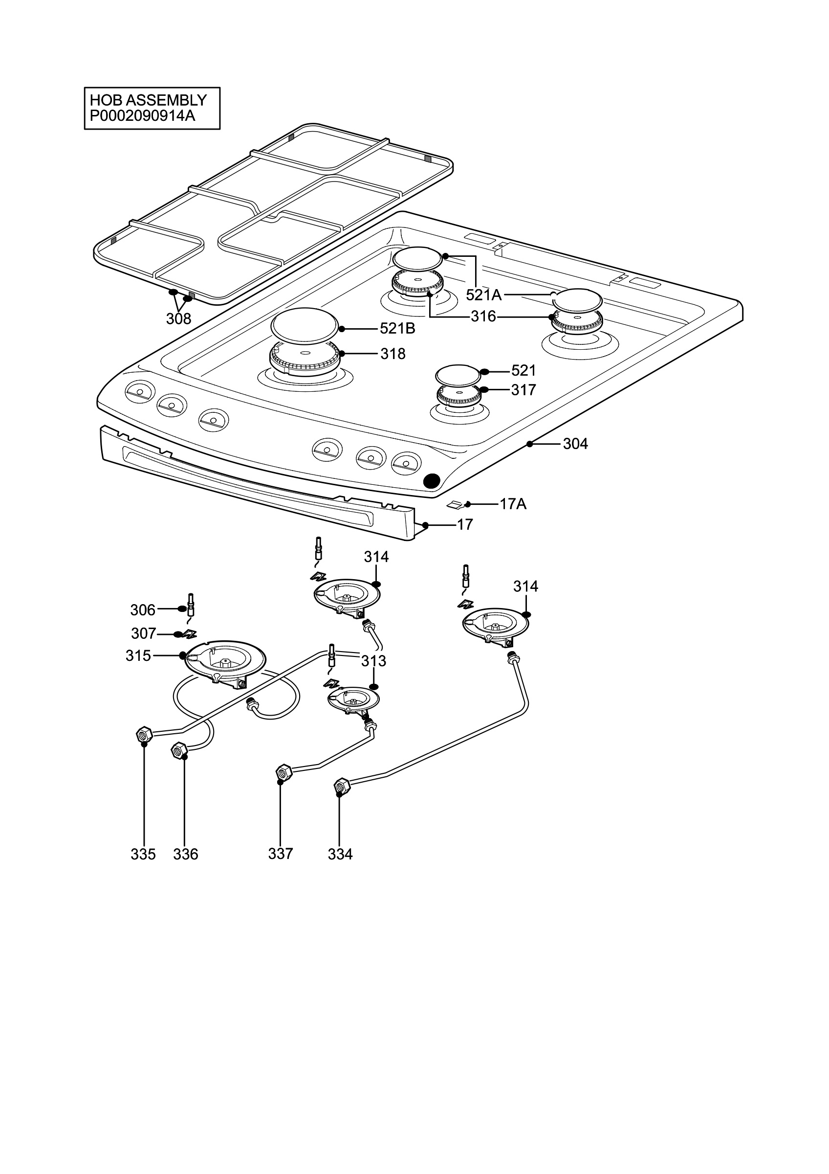 H10 Hob