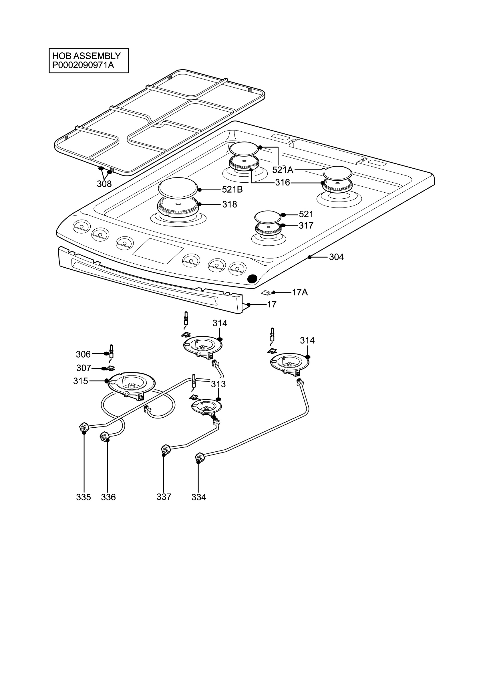 H10 Hob