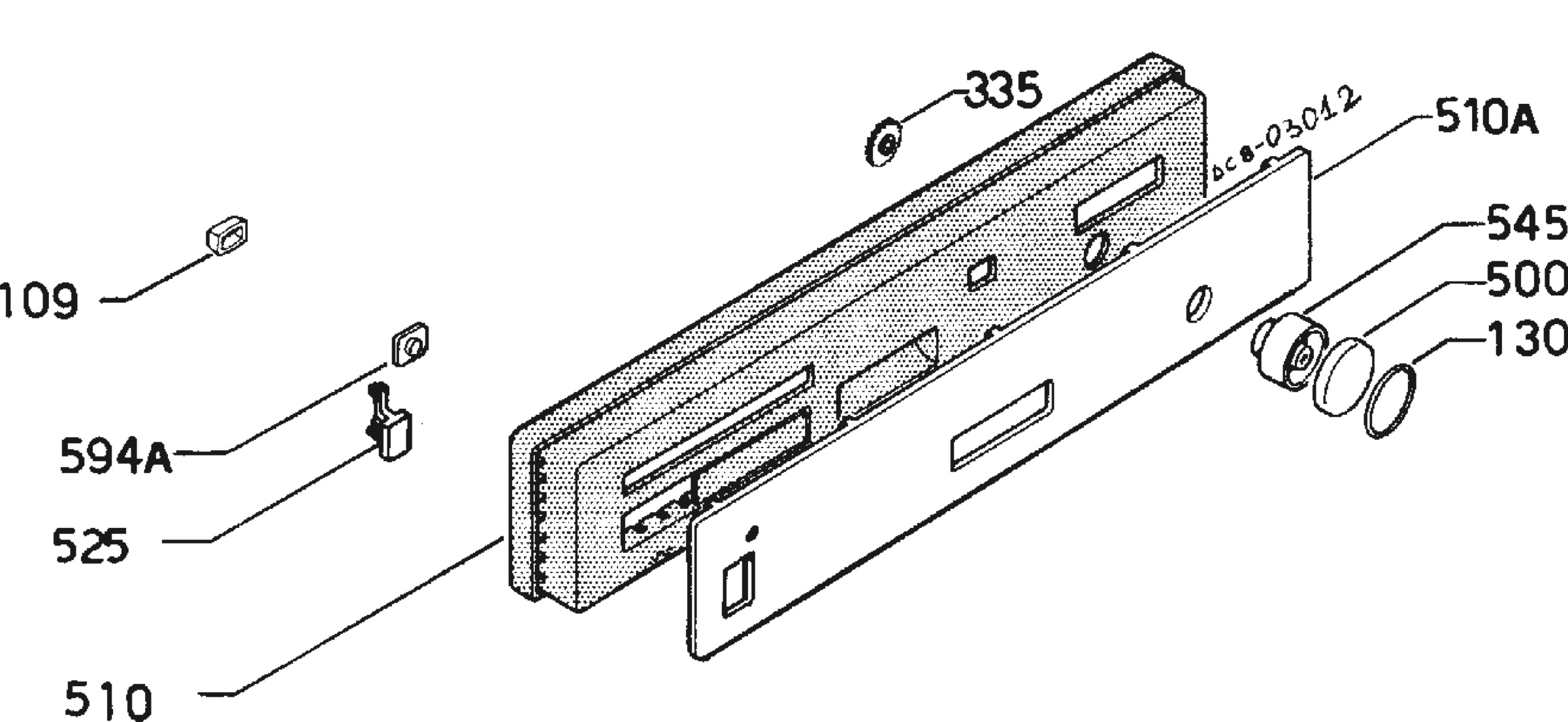 Command panel 037