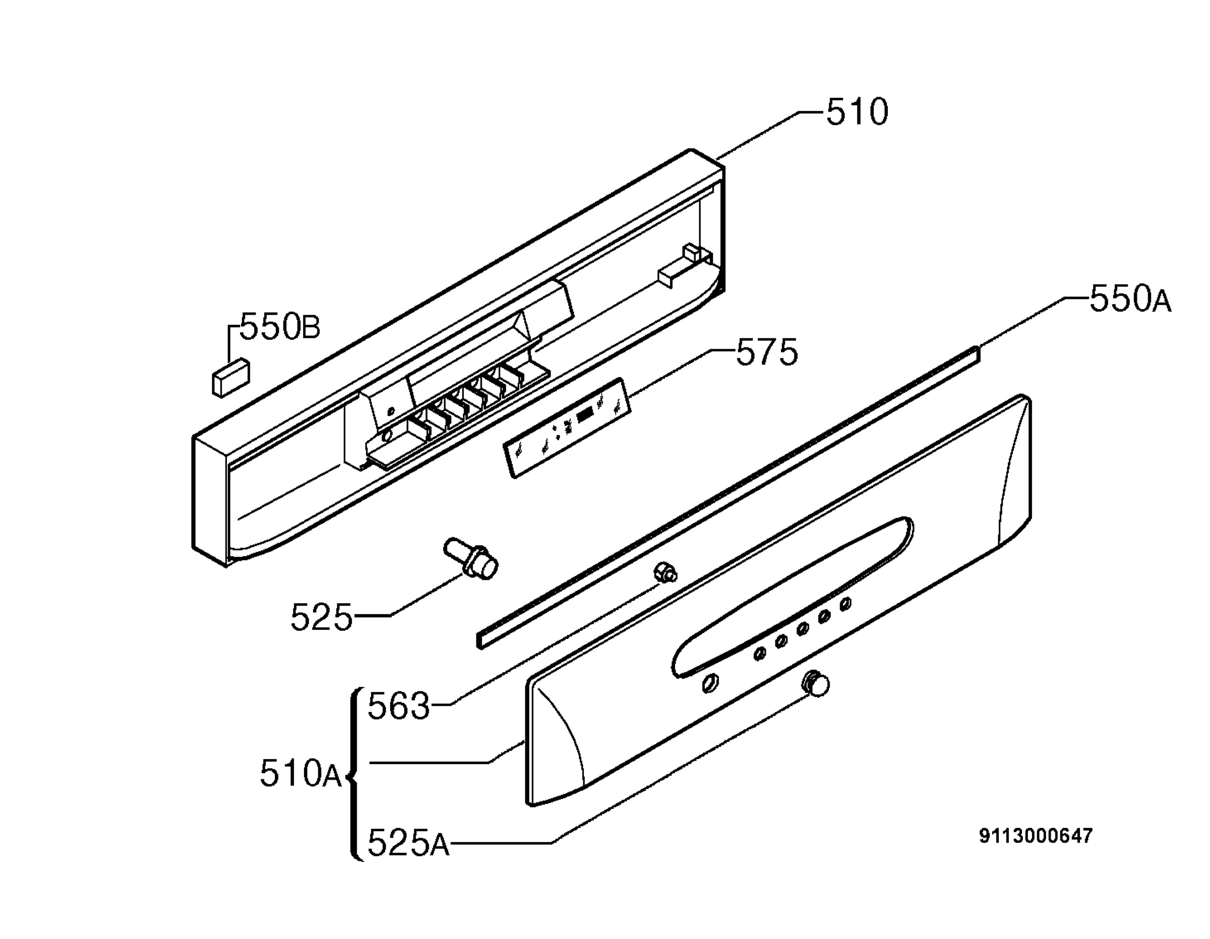 Command panel 037