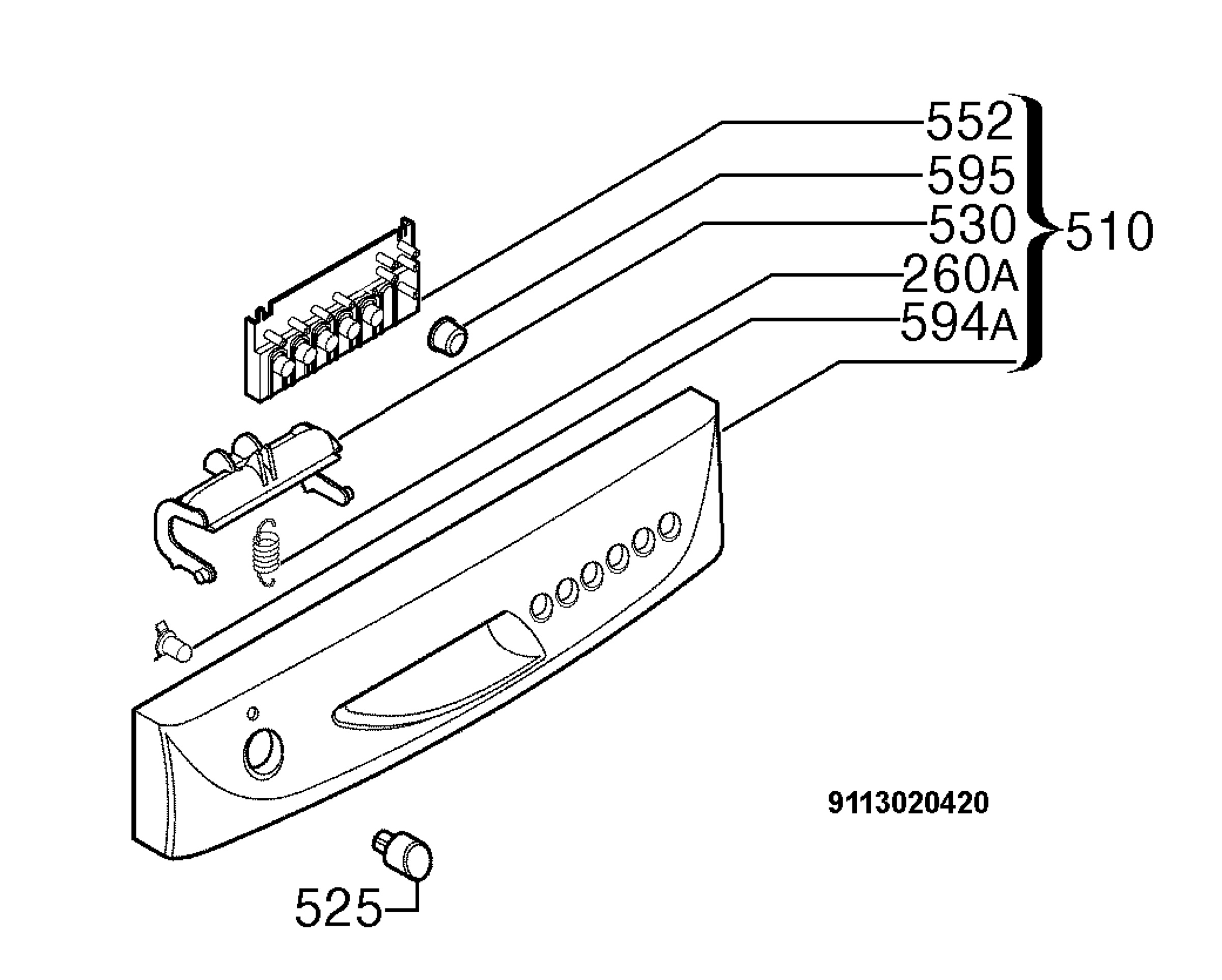 Command panel 037