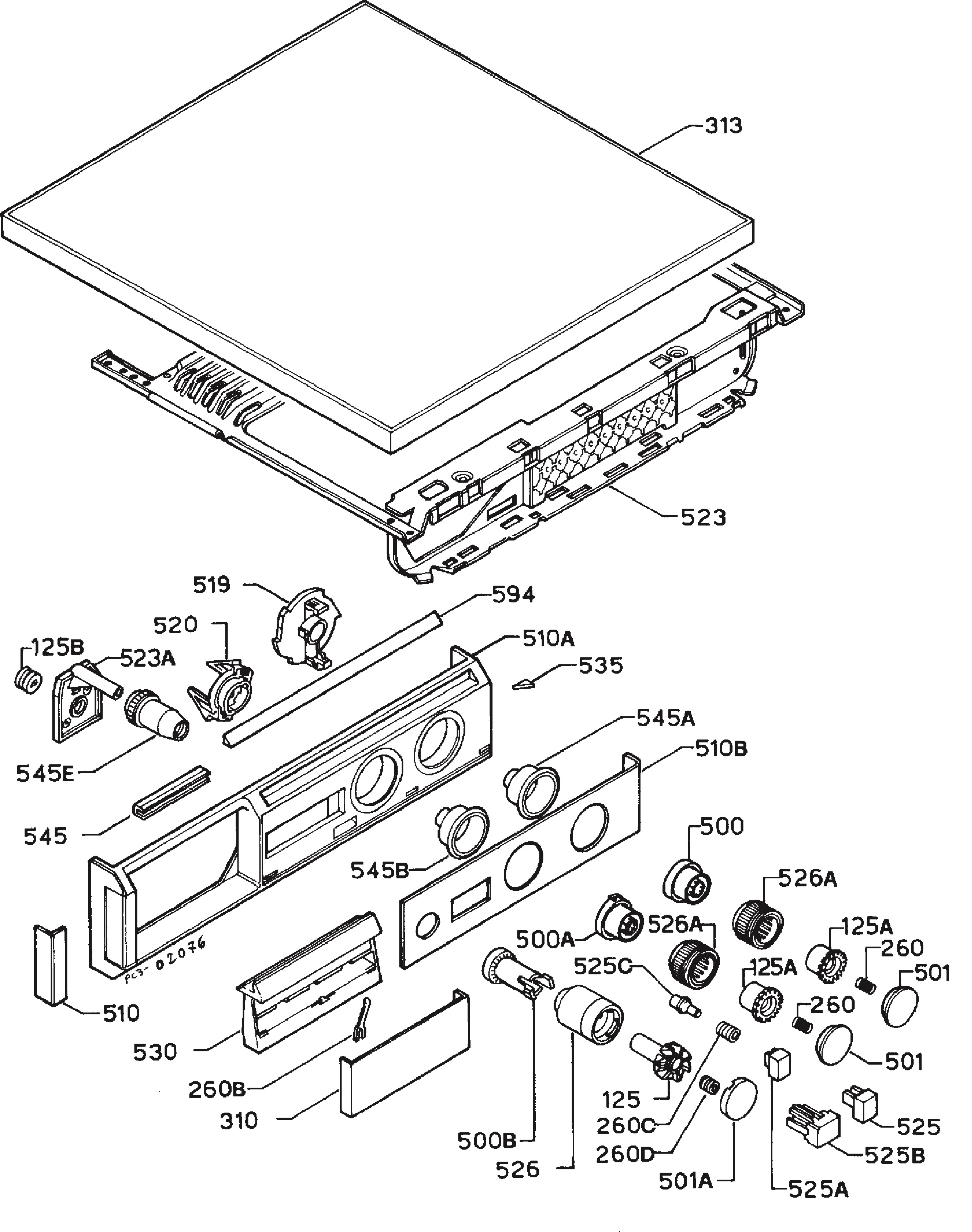 Command panel 037