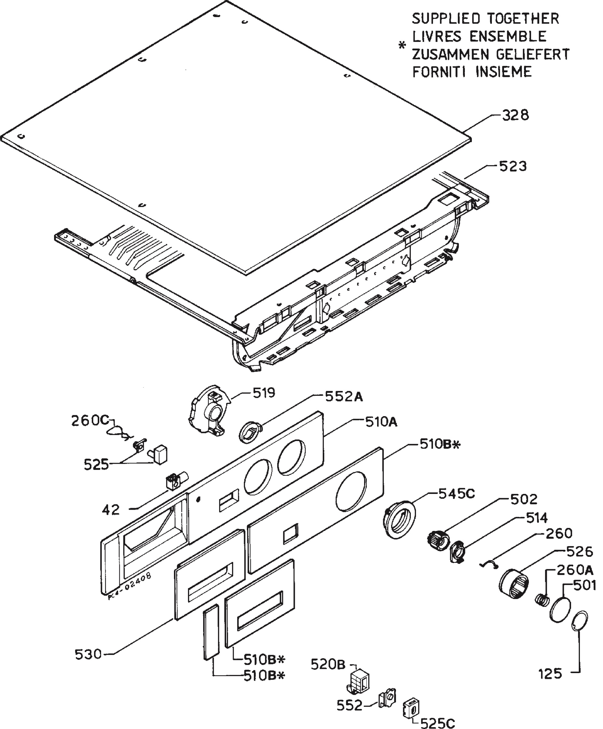 Command panel 037