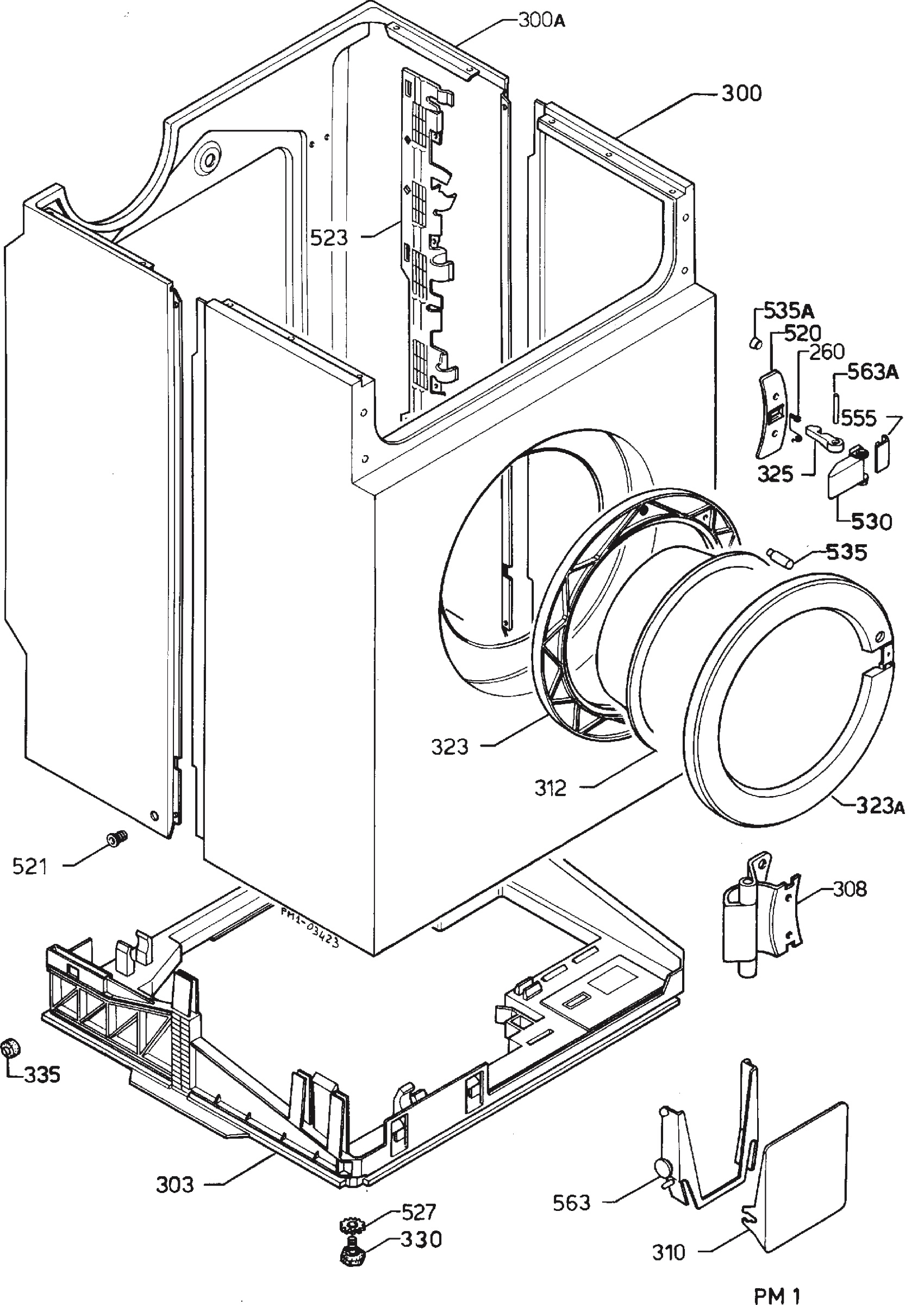 Cabinet + armatures