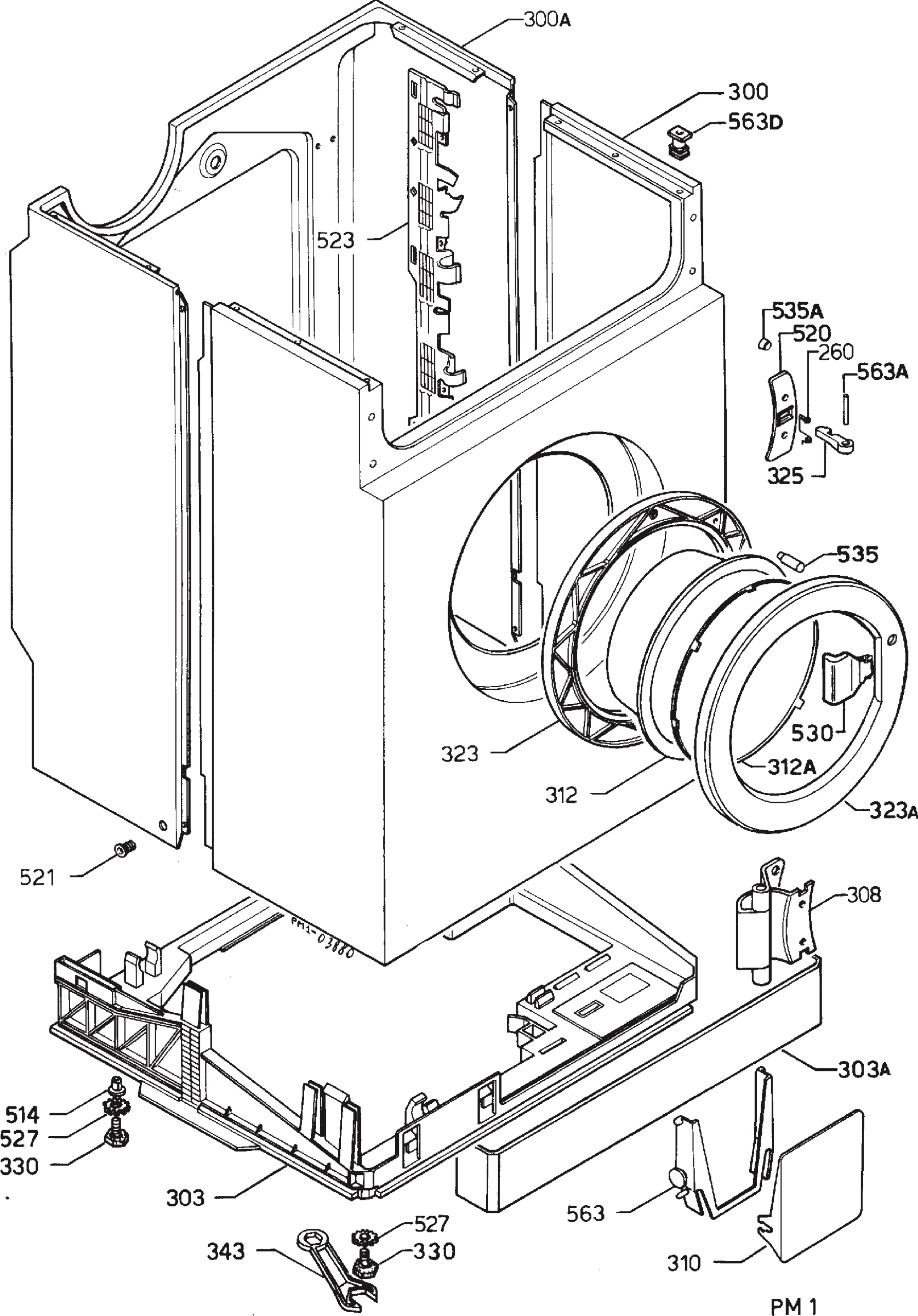 Cabinet + armatures