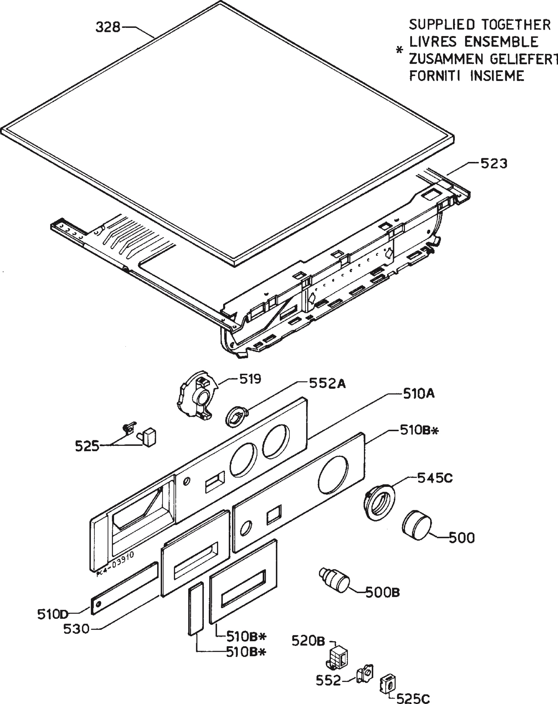 Command panel 037