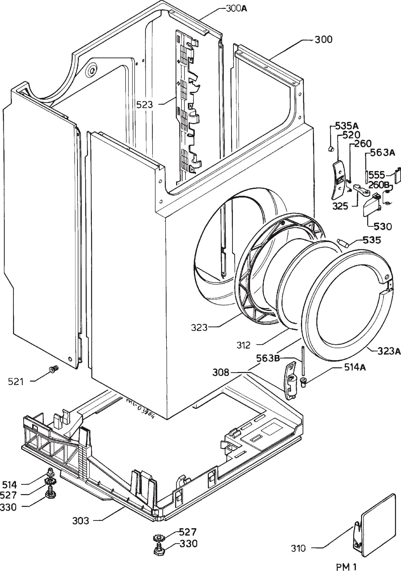Cabinet + armatures