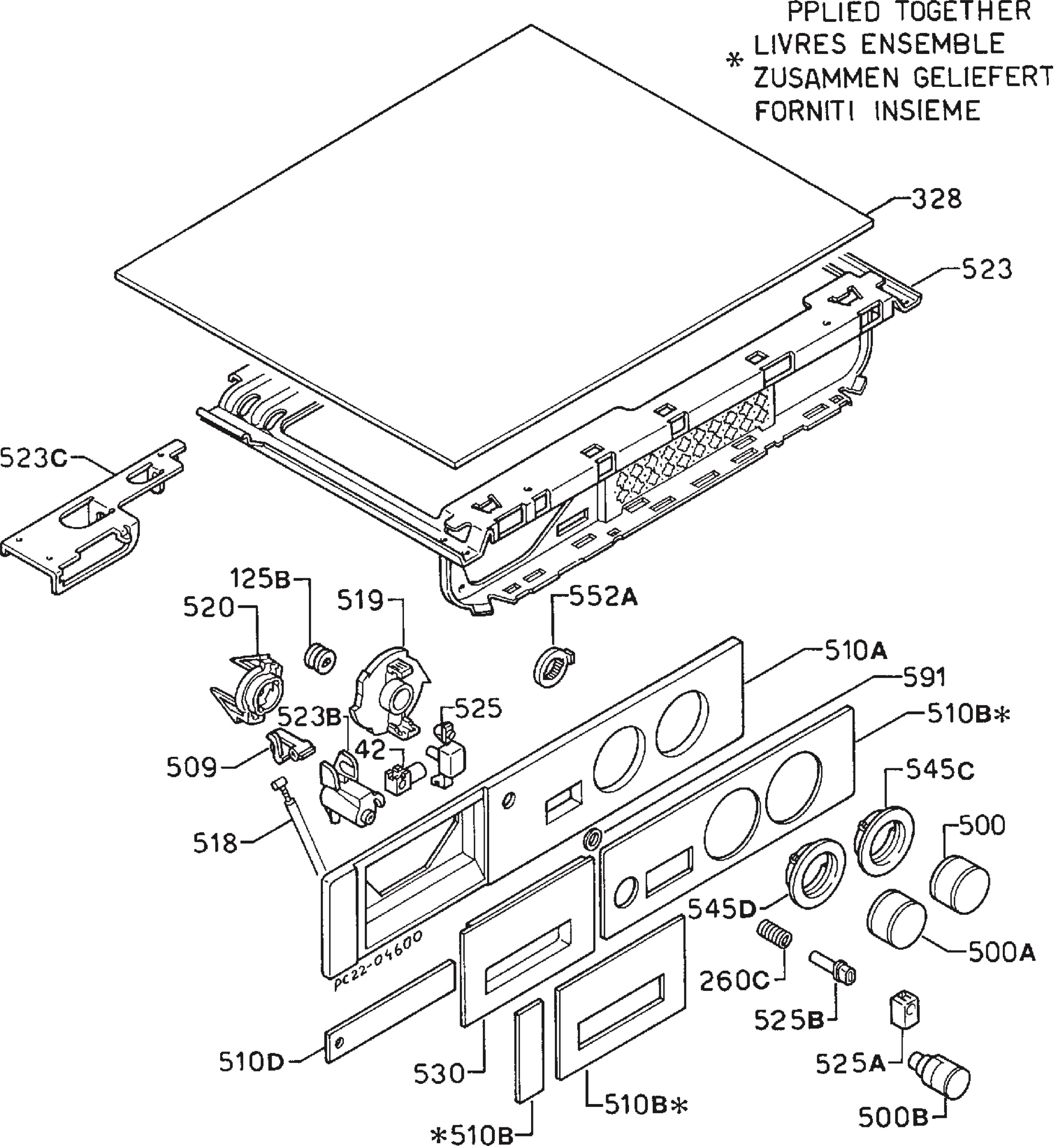 Command panel 037