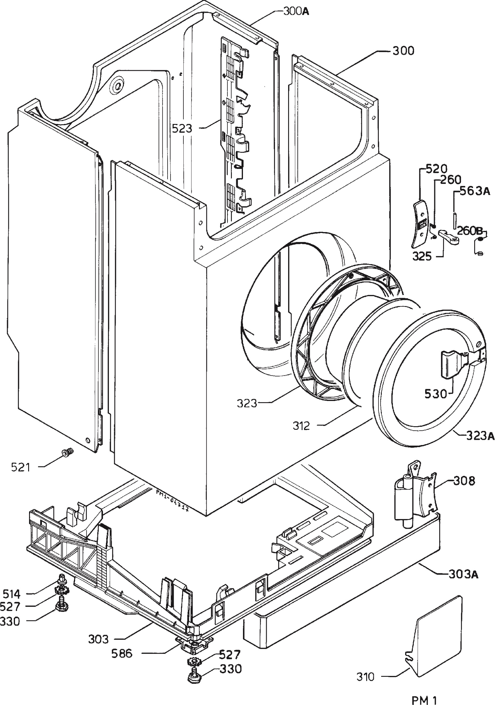 W30 Housing,https://pub-ca728c82b01b4455aa73b951df5a365b.r2.dev/Electrolux/door A