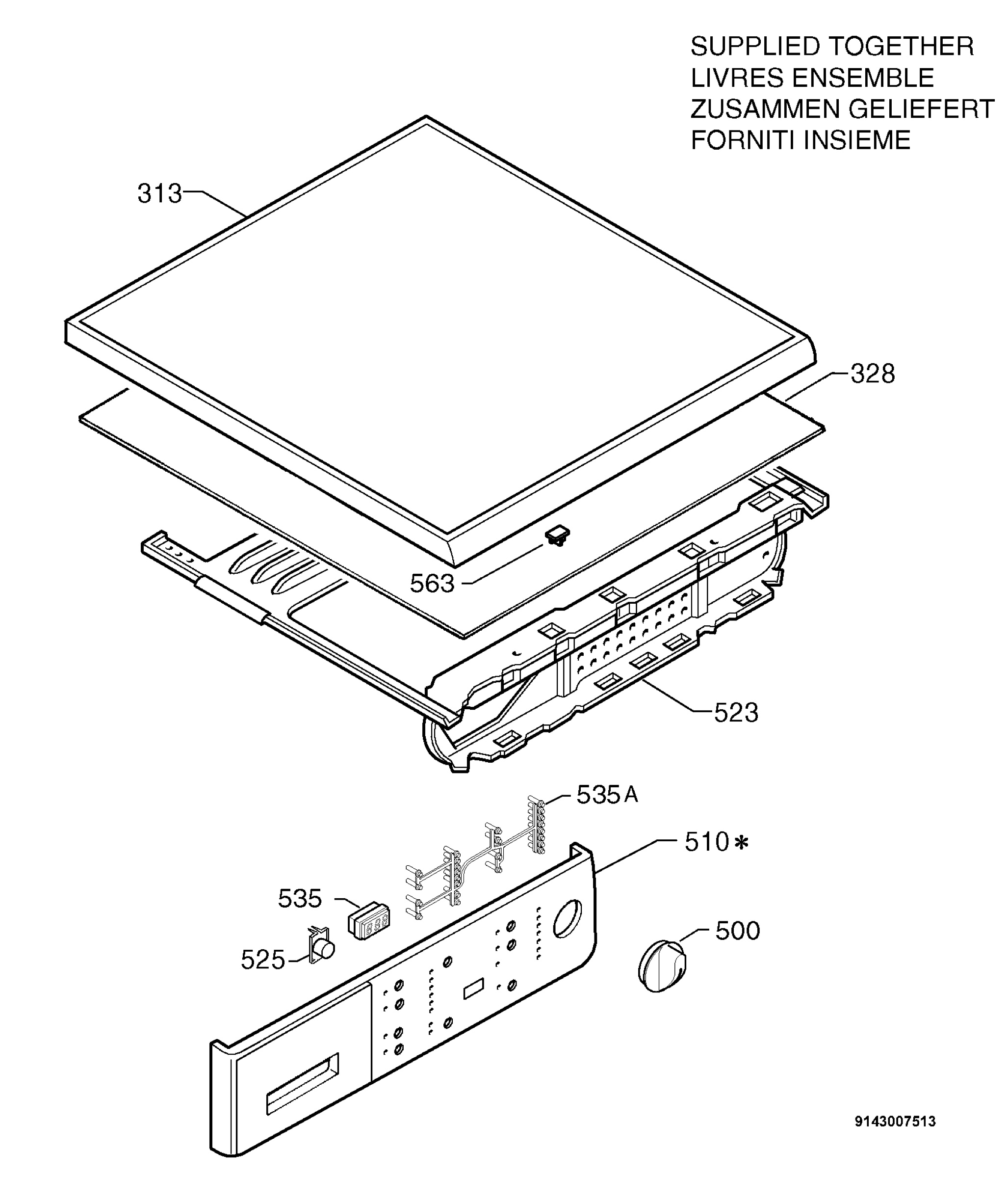 Command panel 037