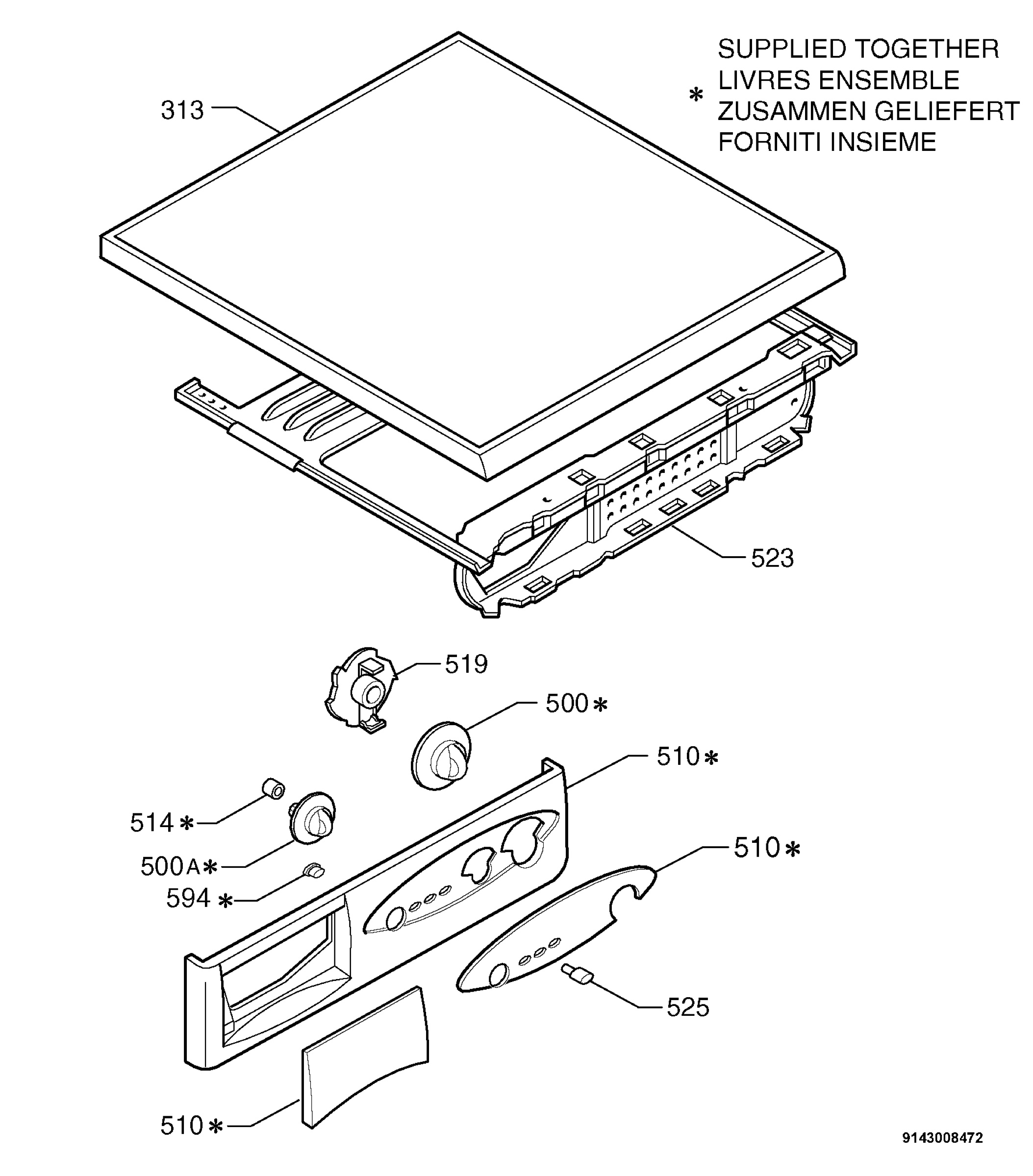 Command panel 037