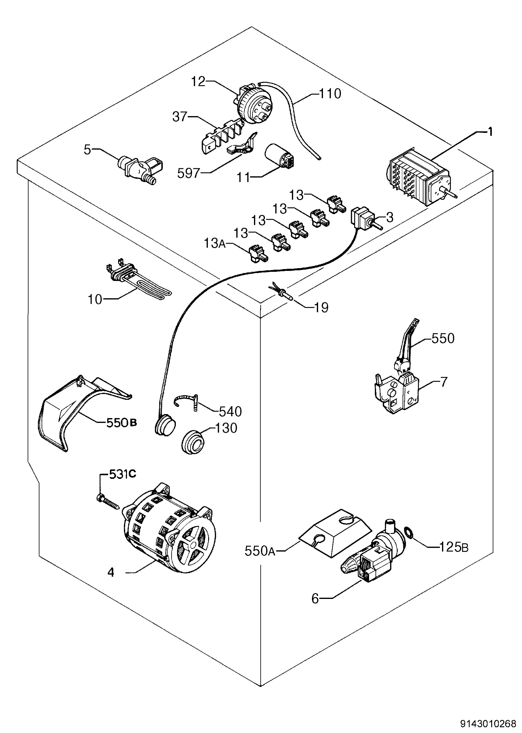 Electrical equipment 268