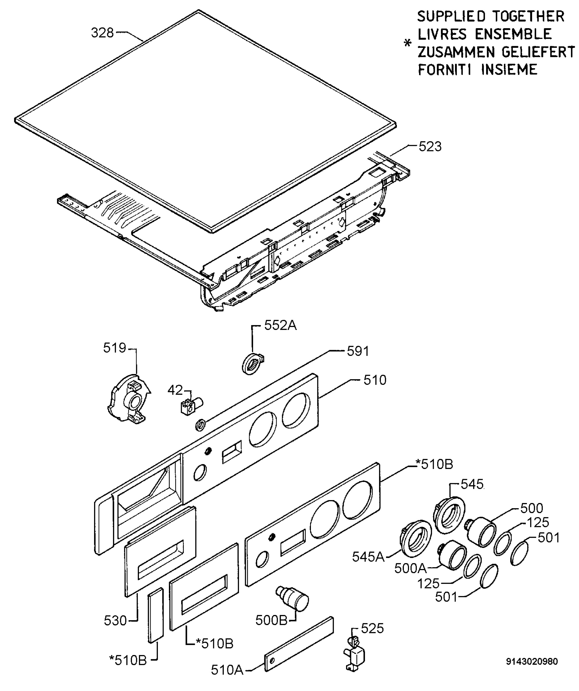 Command panel 037