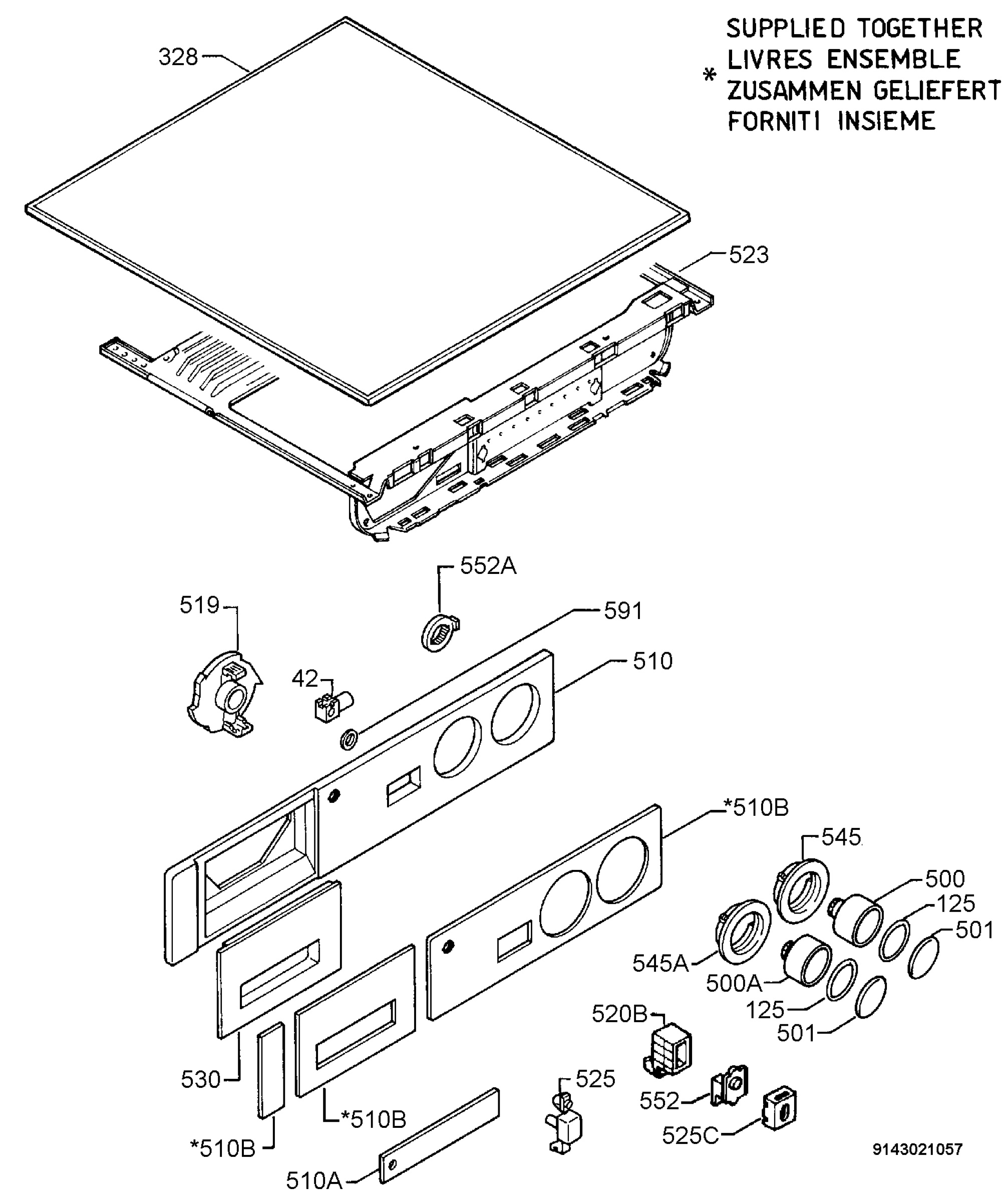 Command panel 037