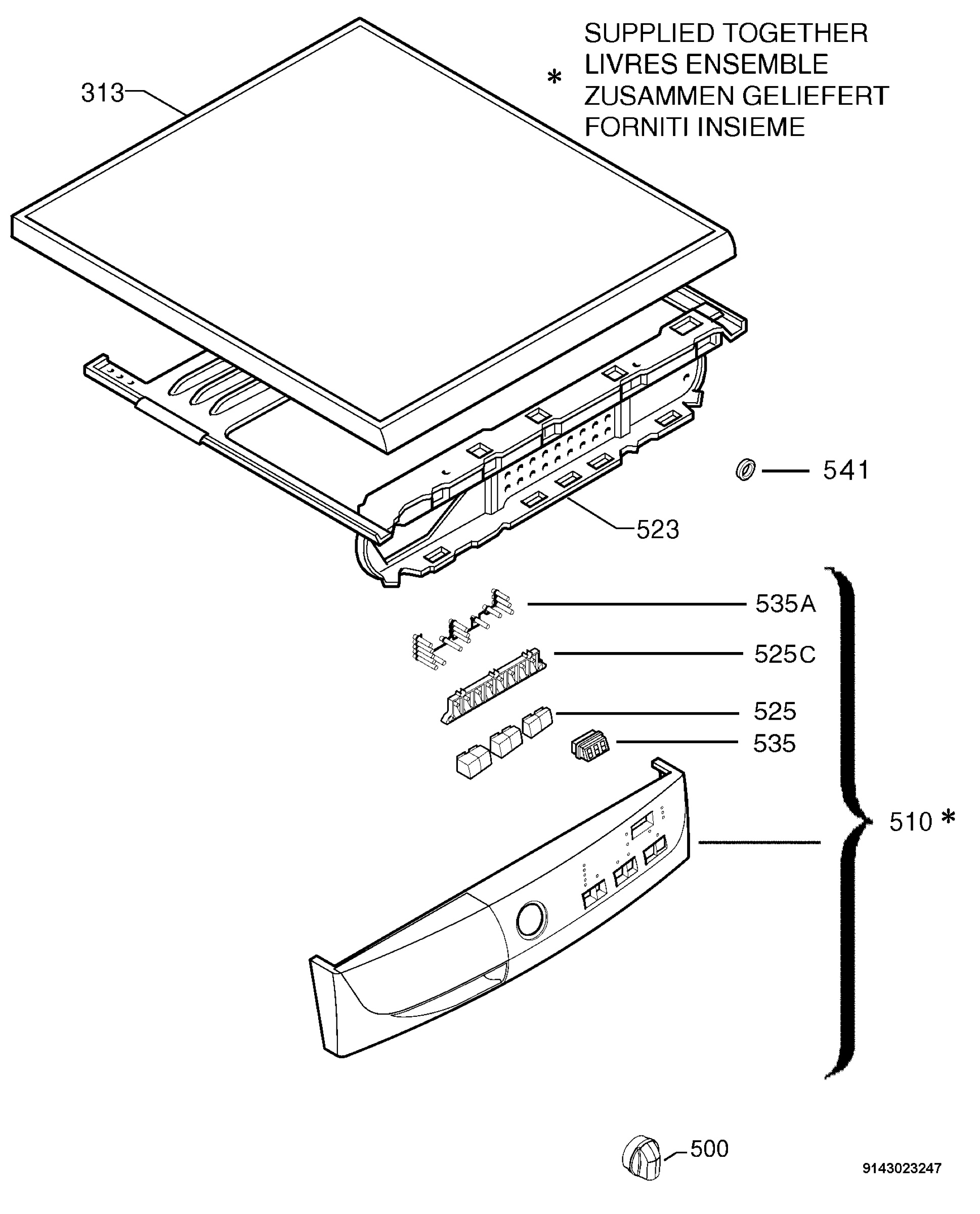 Command panel 037