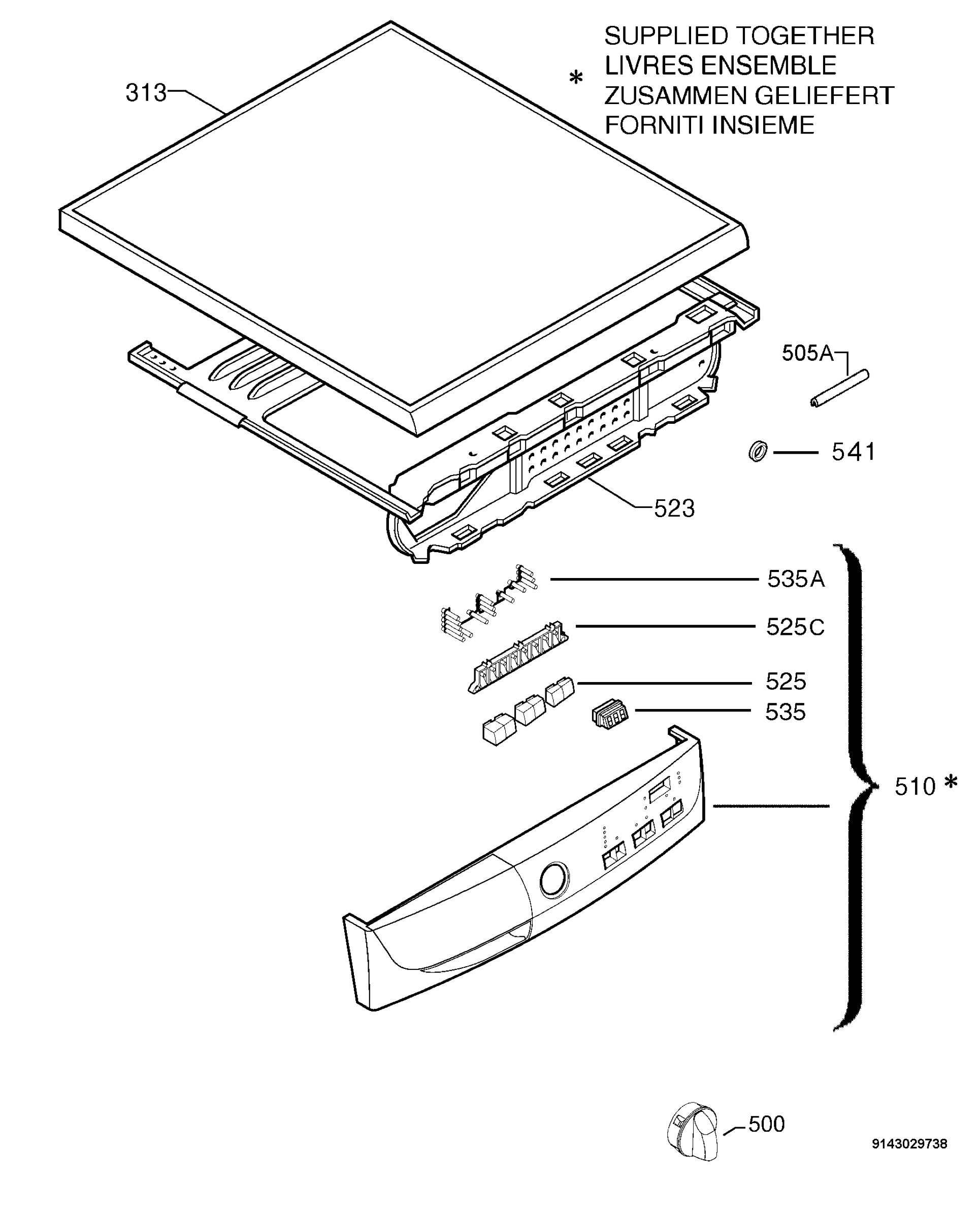 Command panel 037