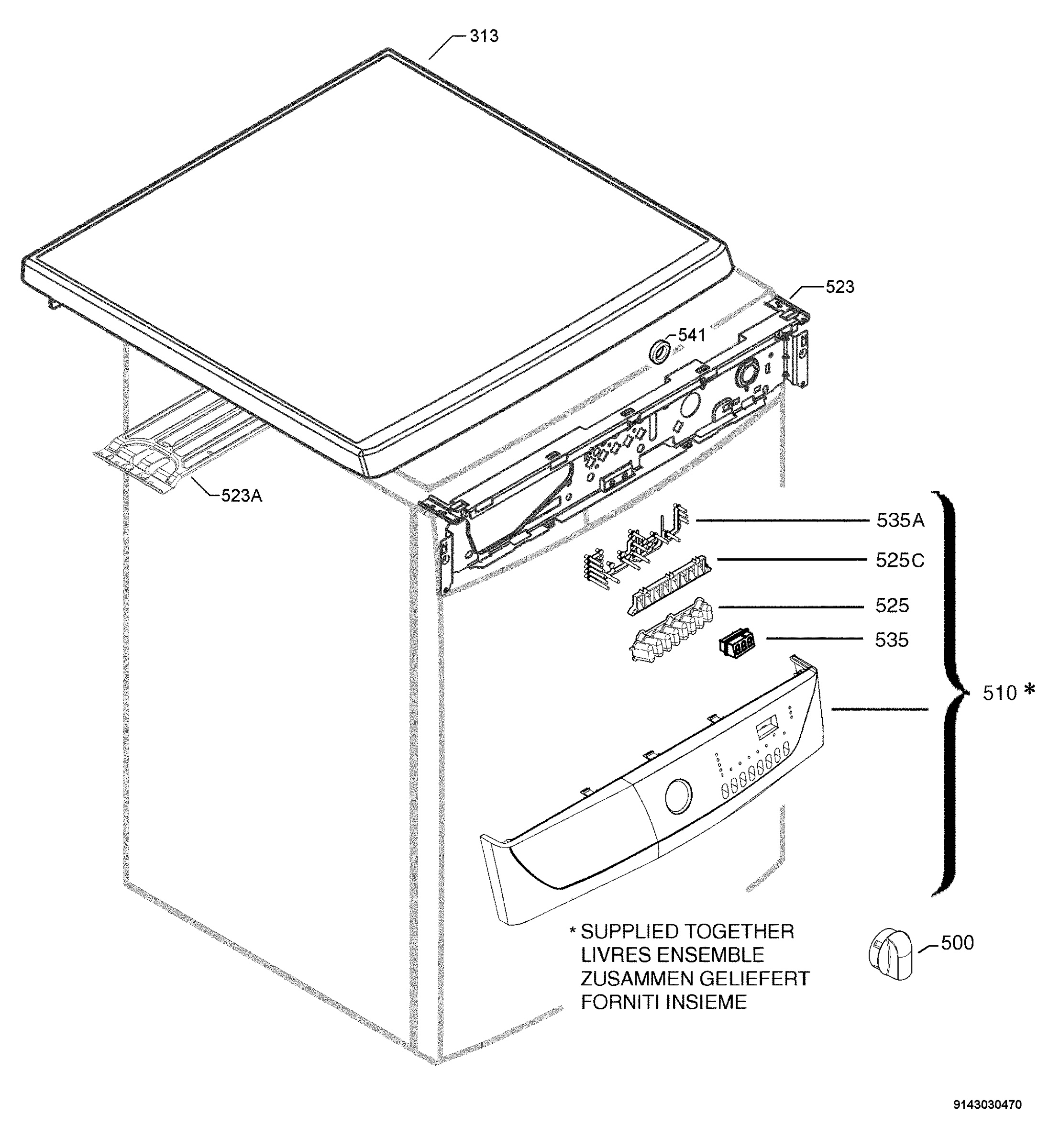 Command panel 037