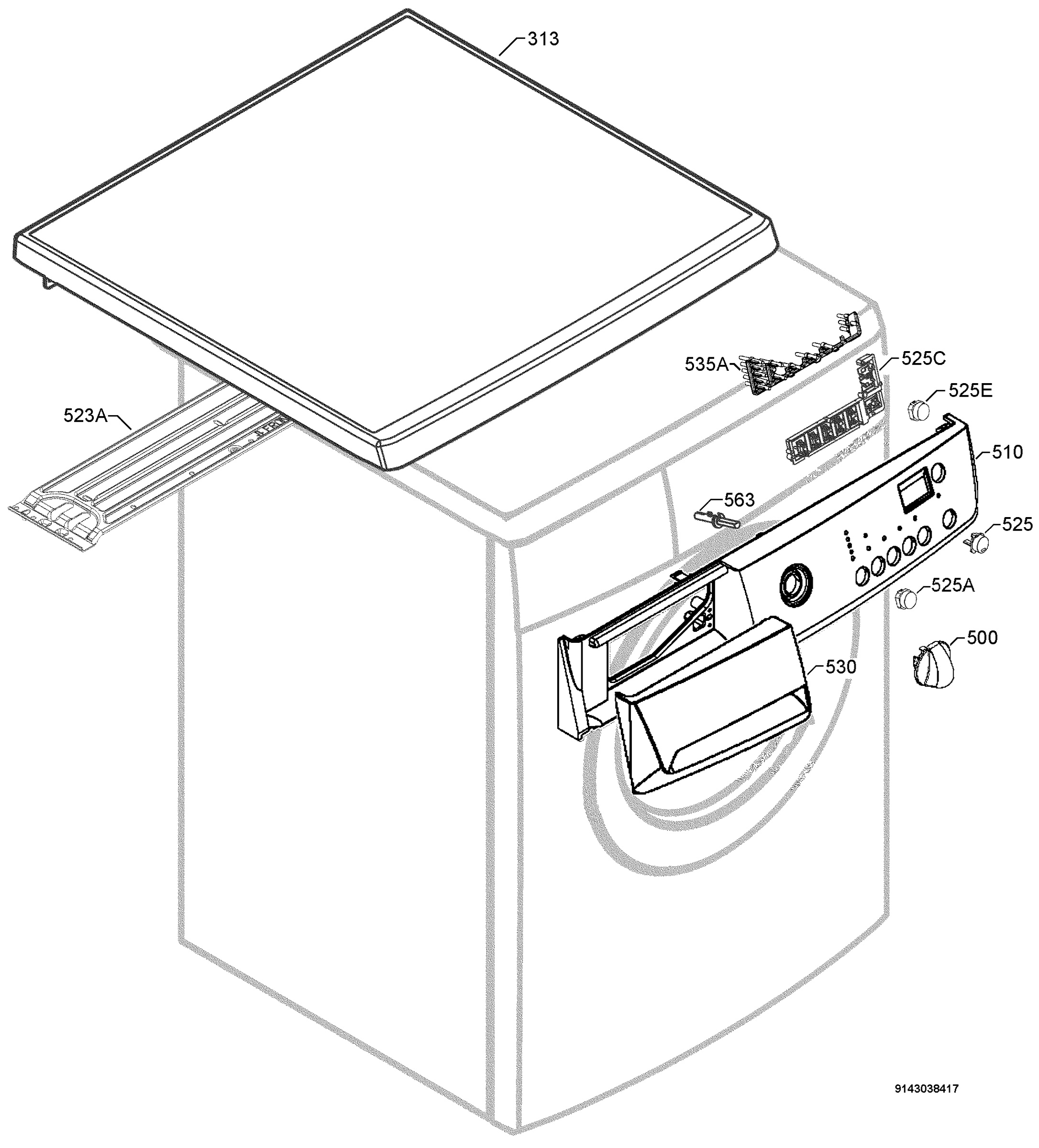 Command panel 037