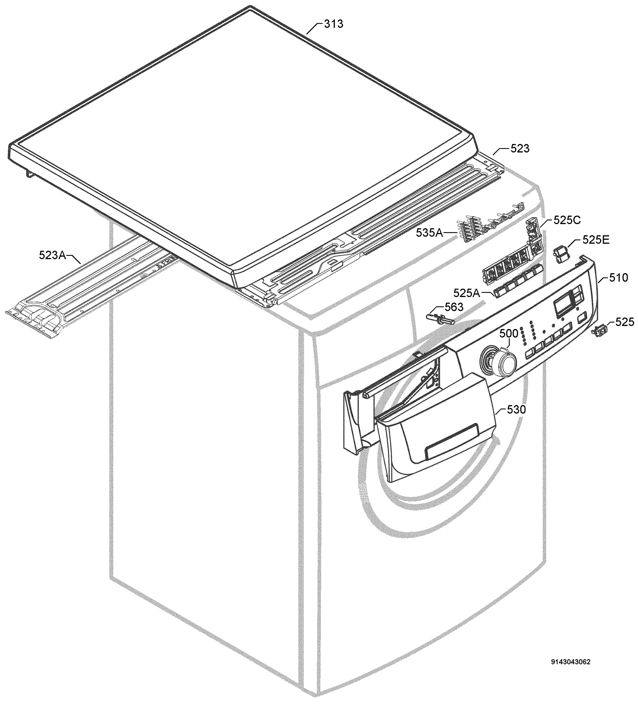 Command panel 037