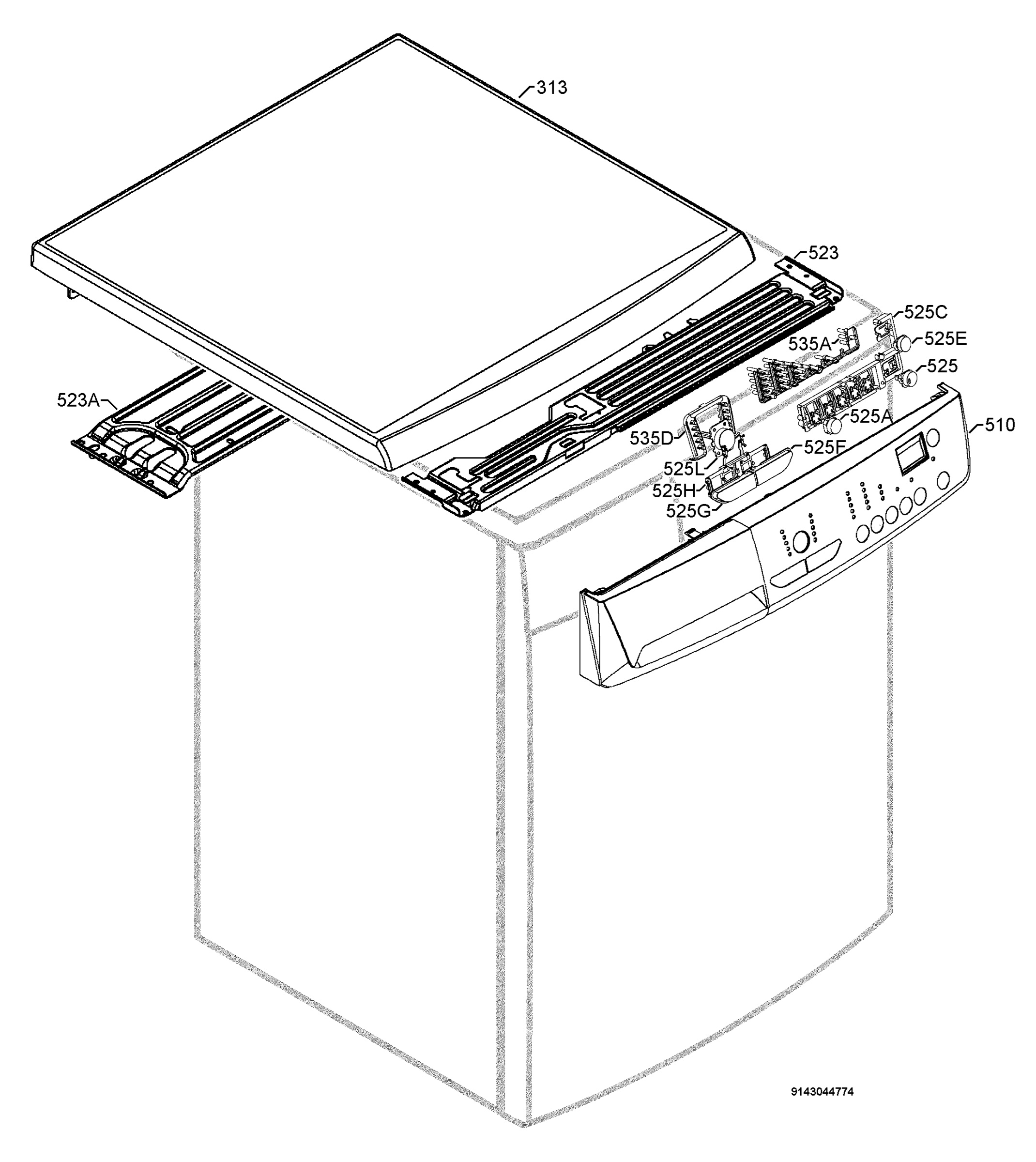 Command panel 037