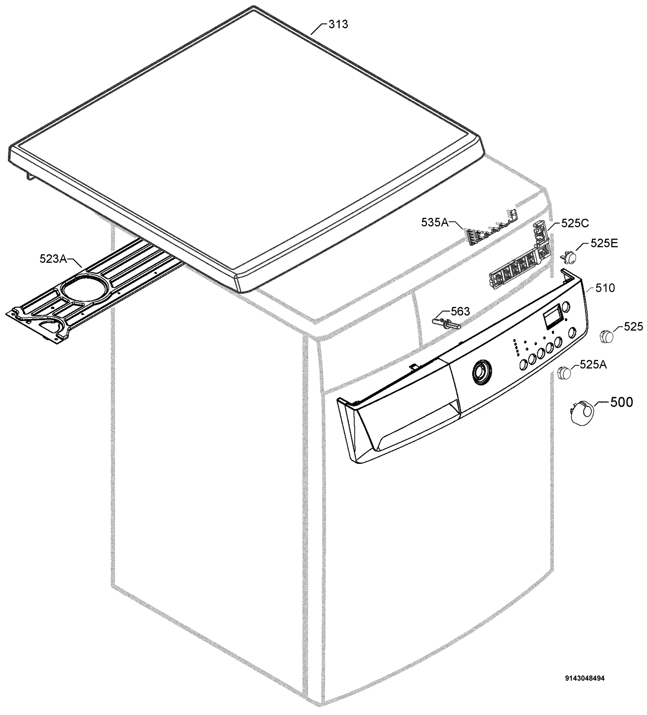 Command panel 037