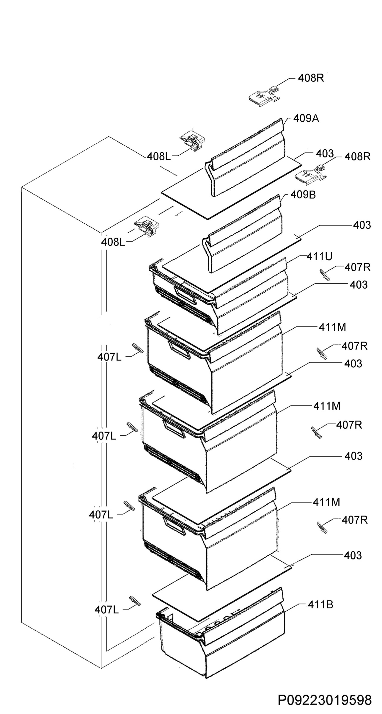 Internal parts