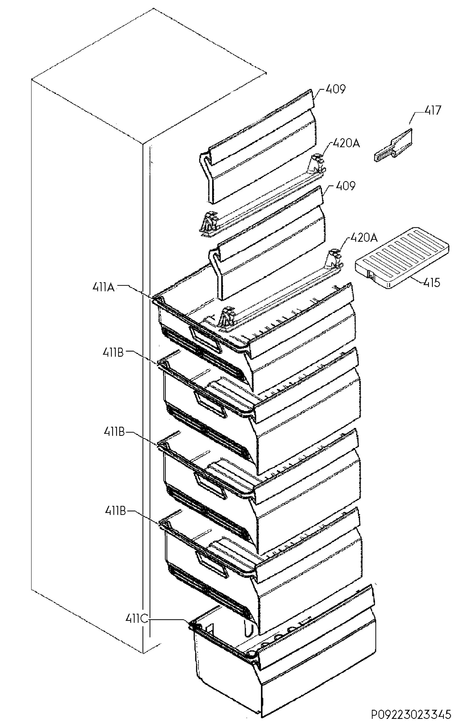 Internal parts