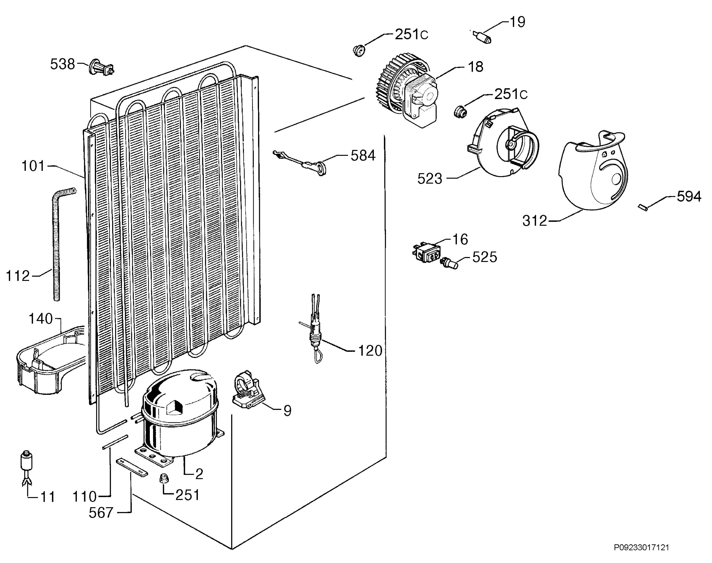 Cooling system 017