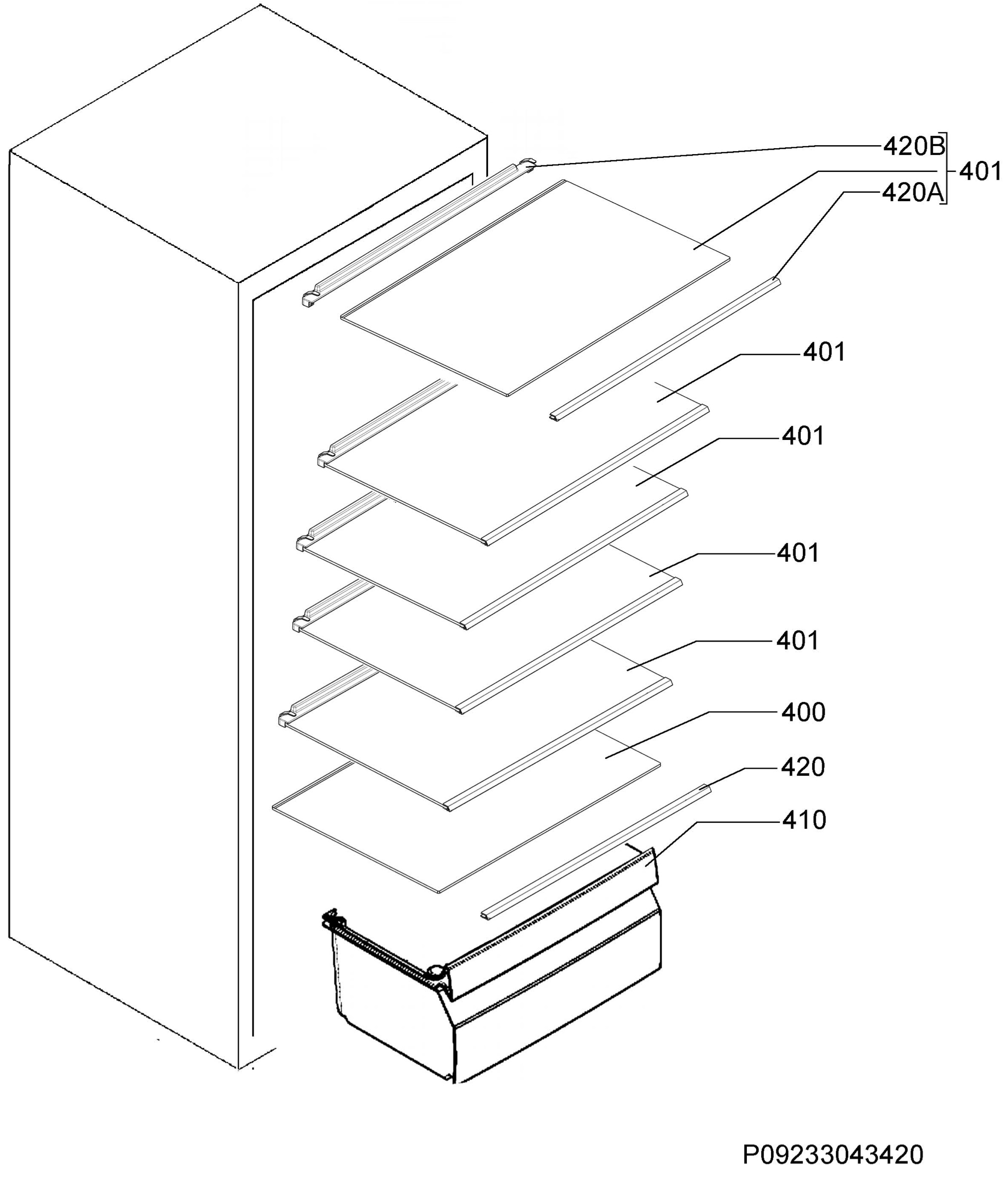 Internal parts