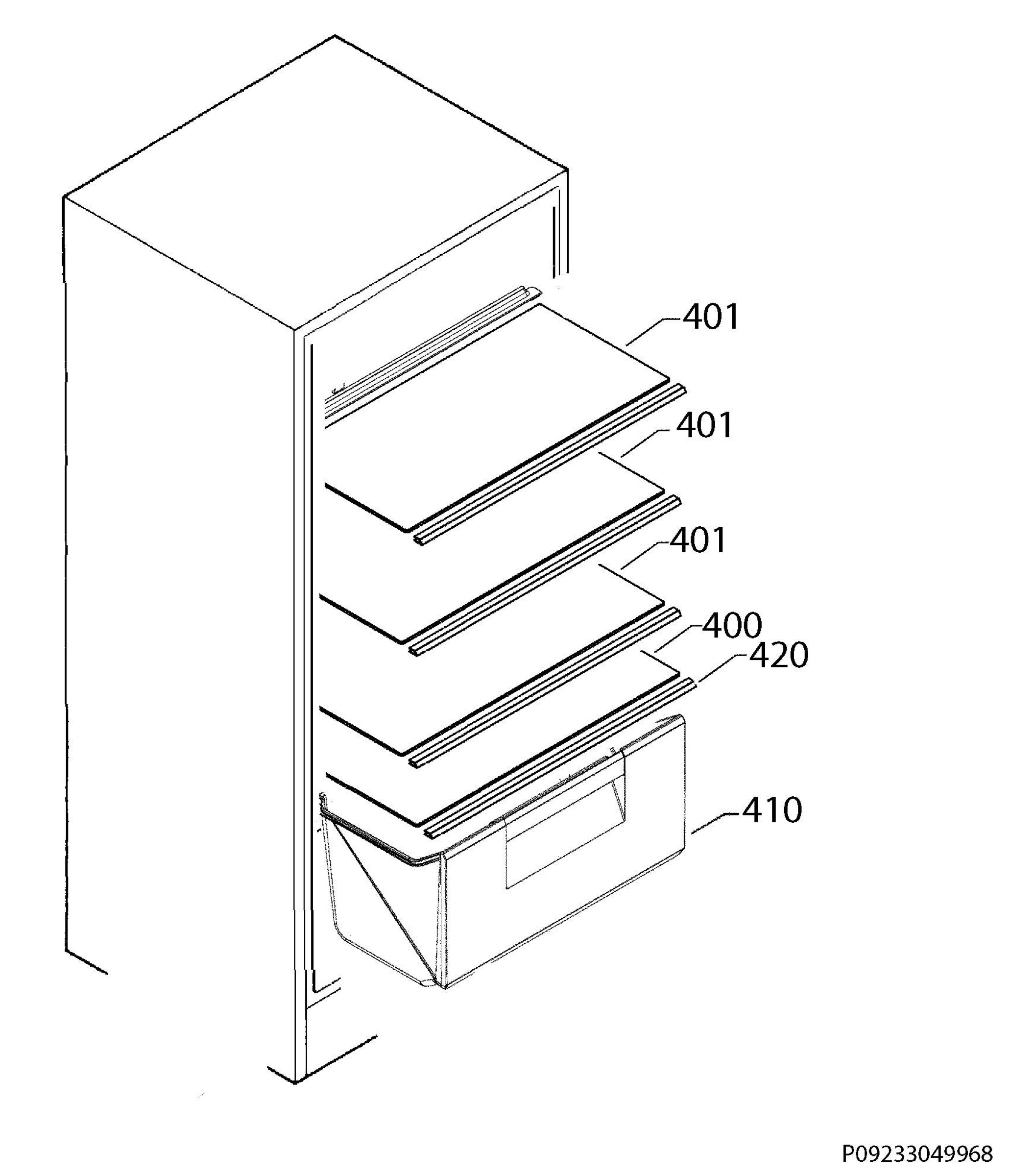 Internal parts