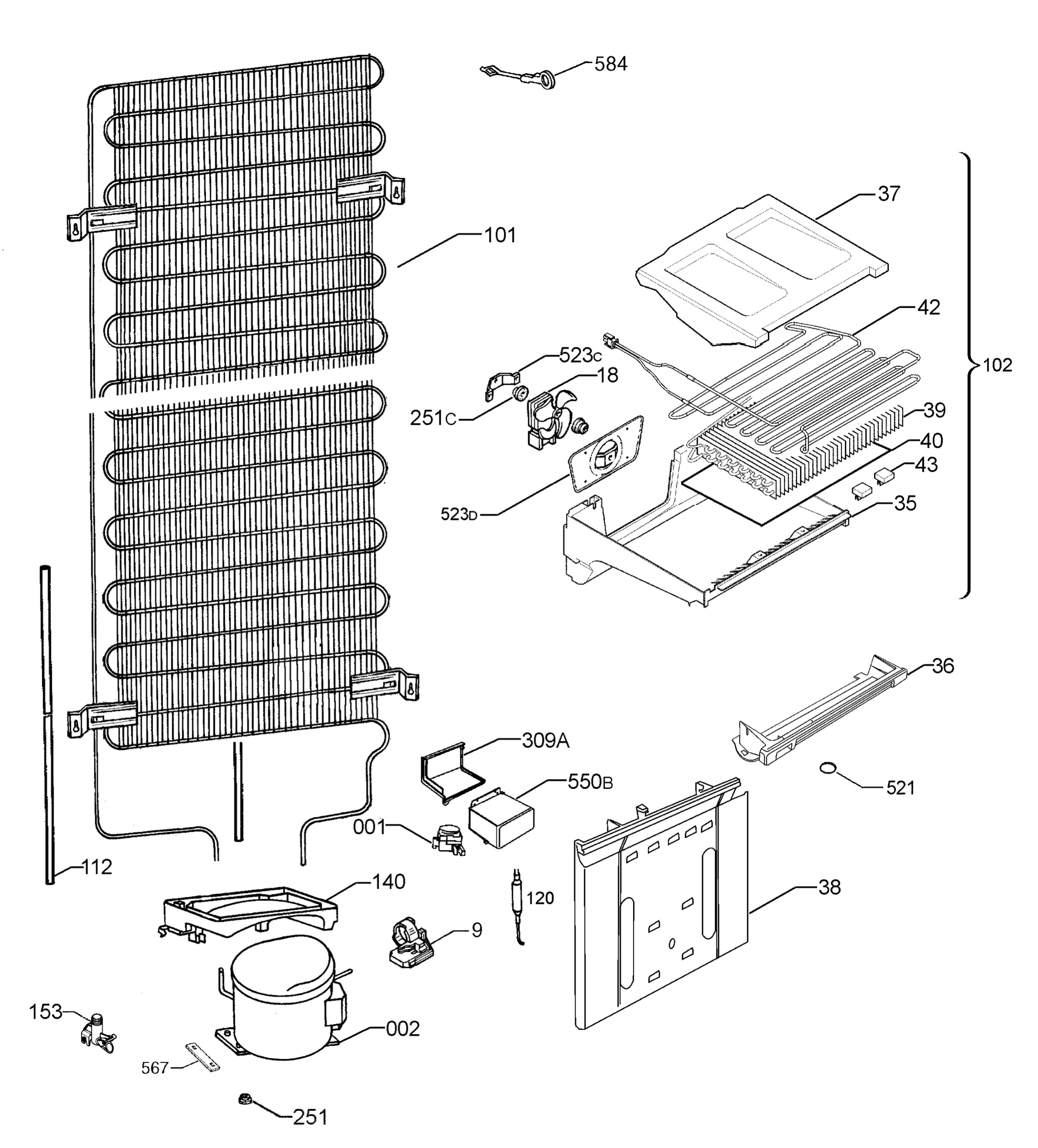 Cooling system 017