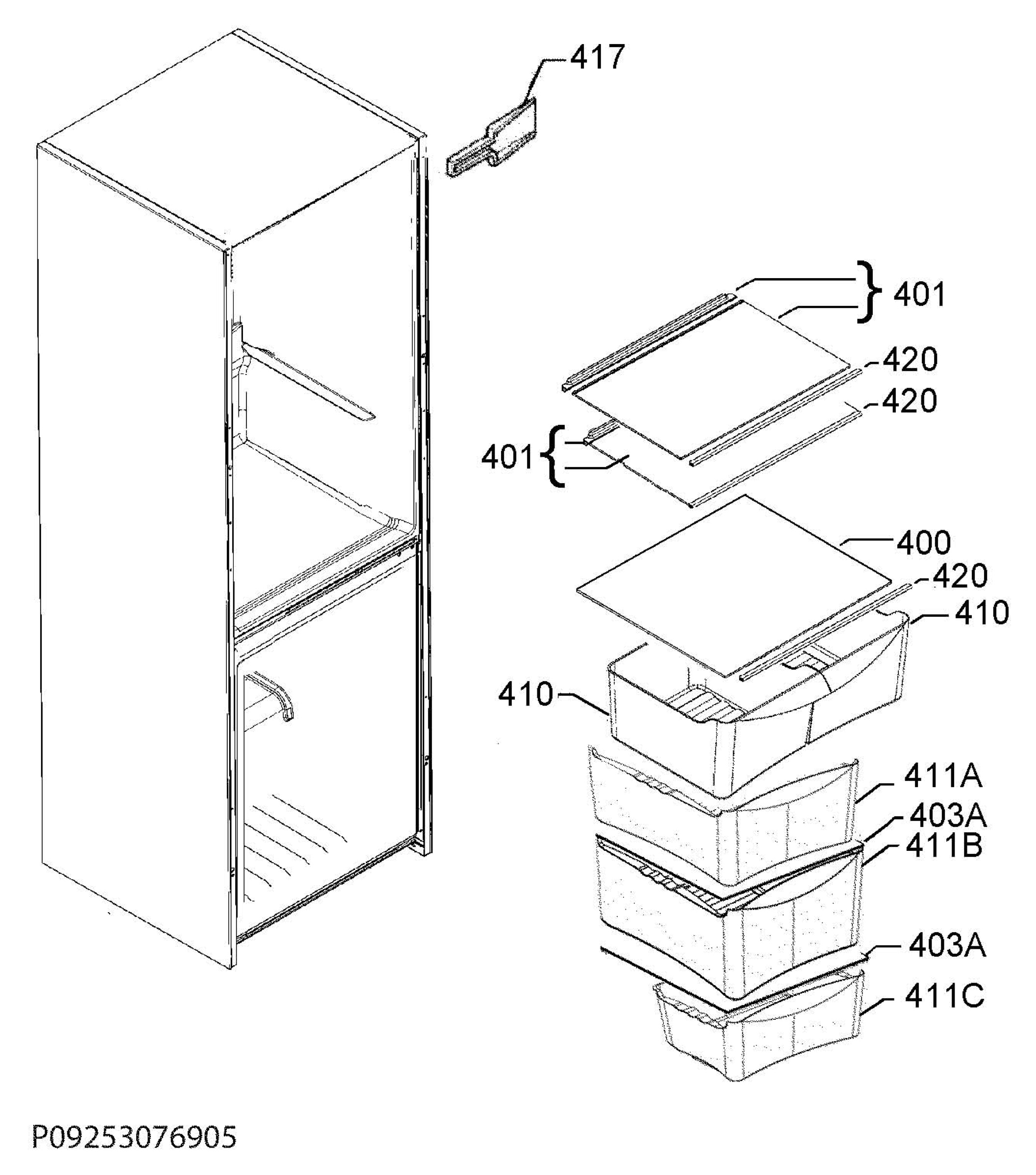 Internal parts