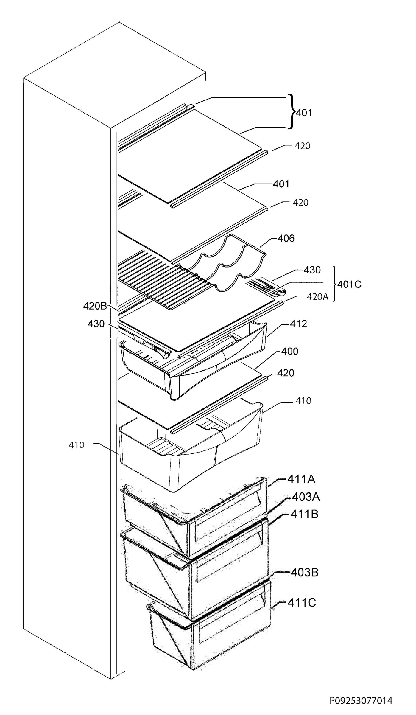 Internal parts